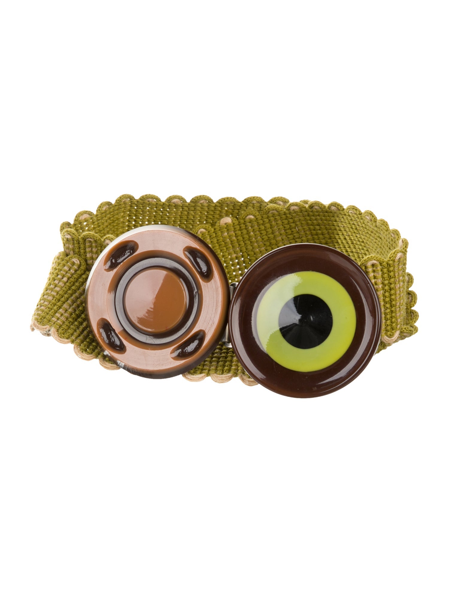 Marni Scalloped Accent Belt