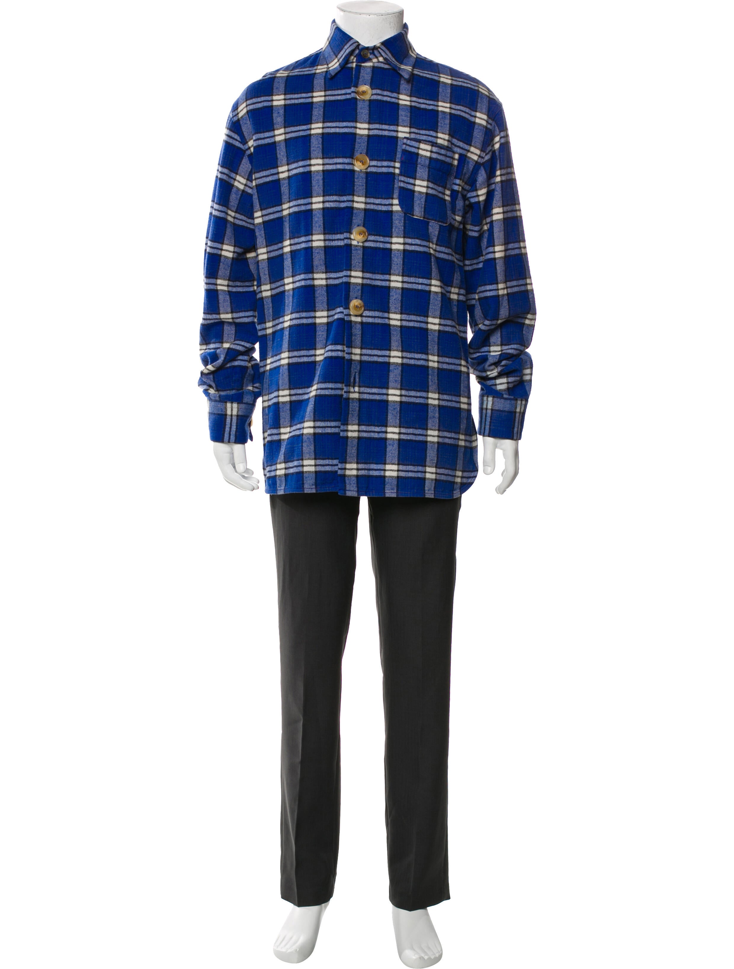 Marni Plaid Print Jacket