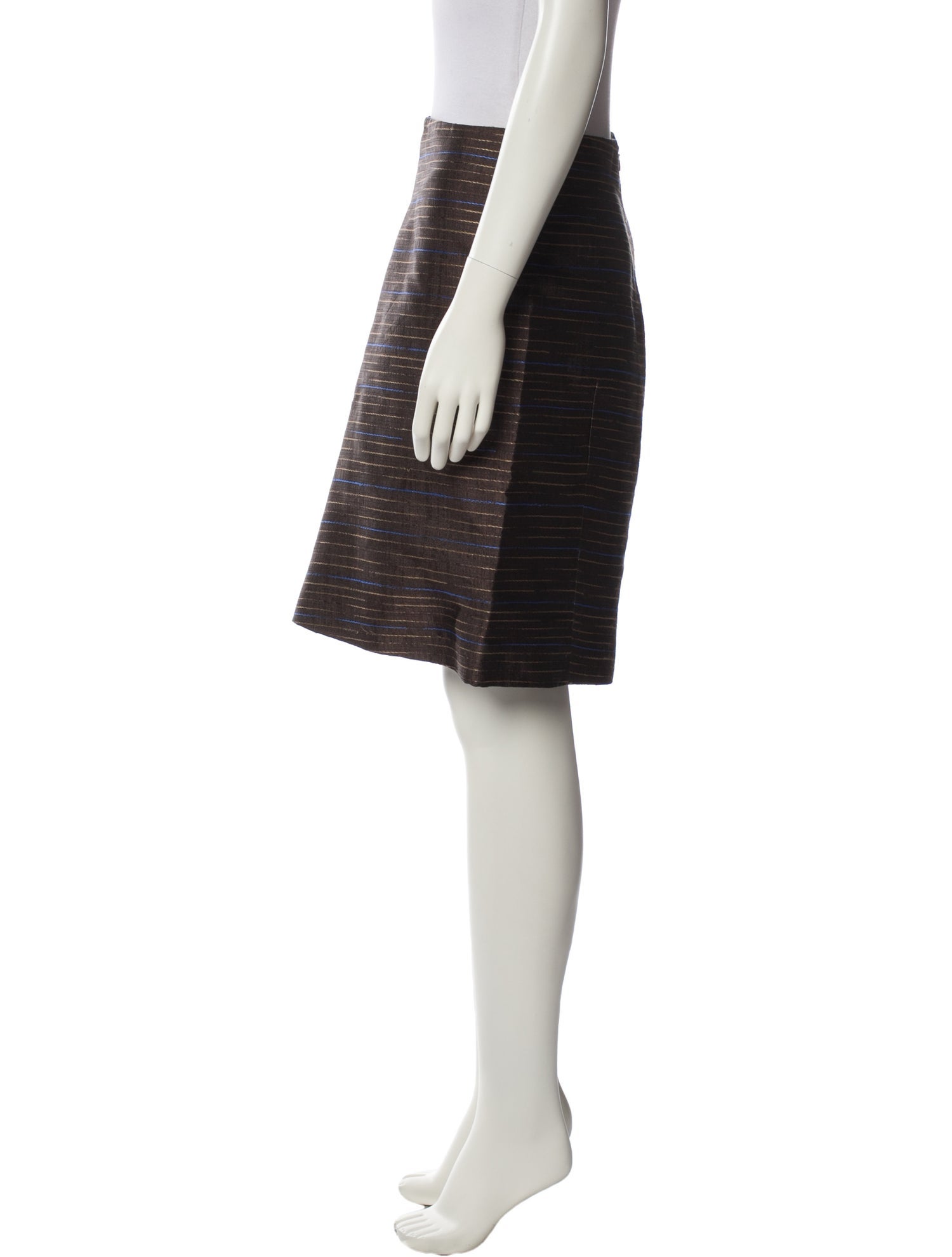 Marni Silk Knee-Length Skirt