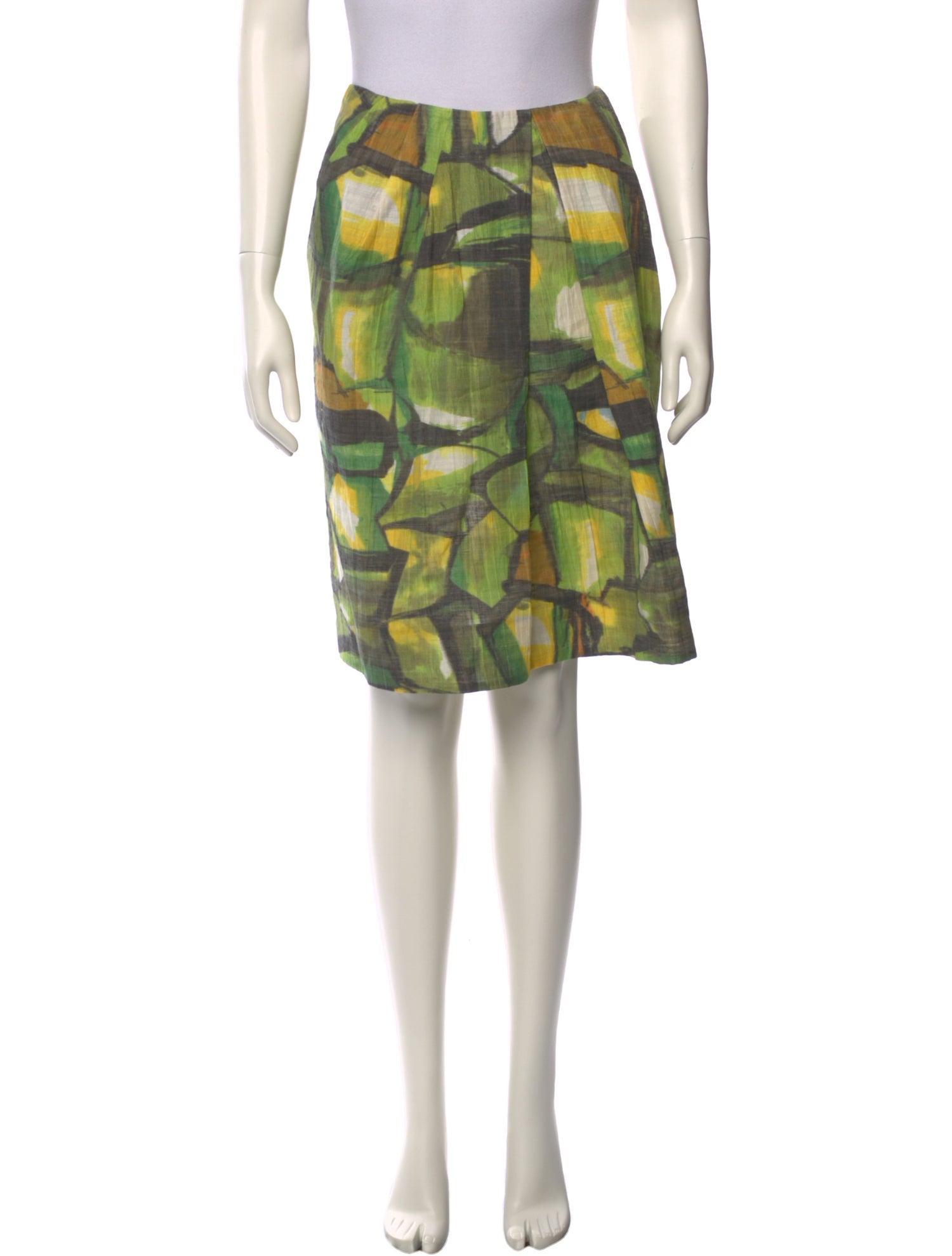 Marni Printed Knee-Length Skirt