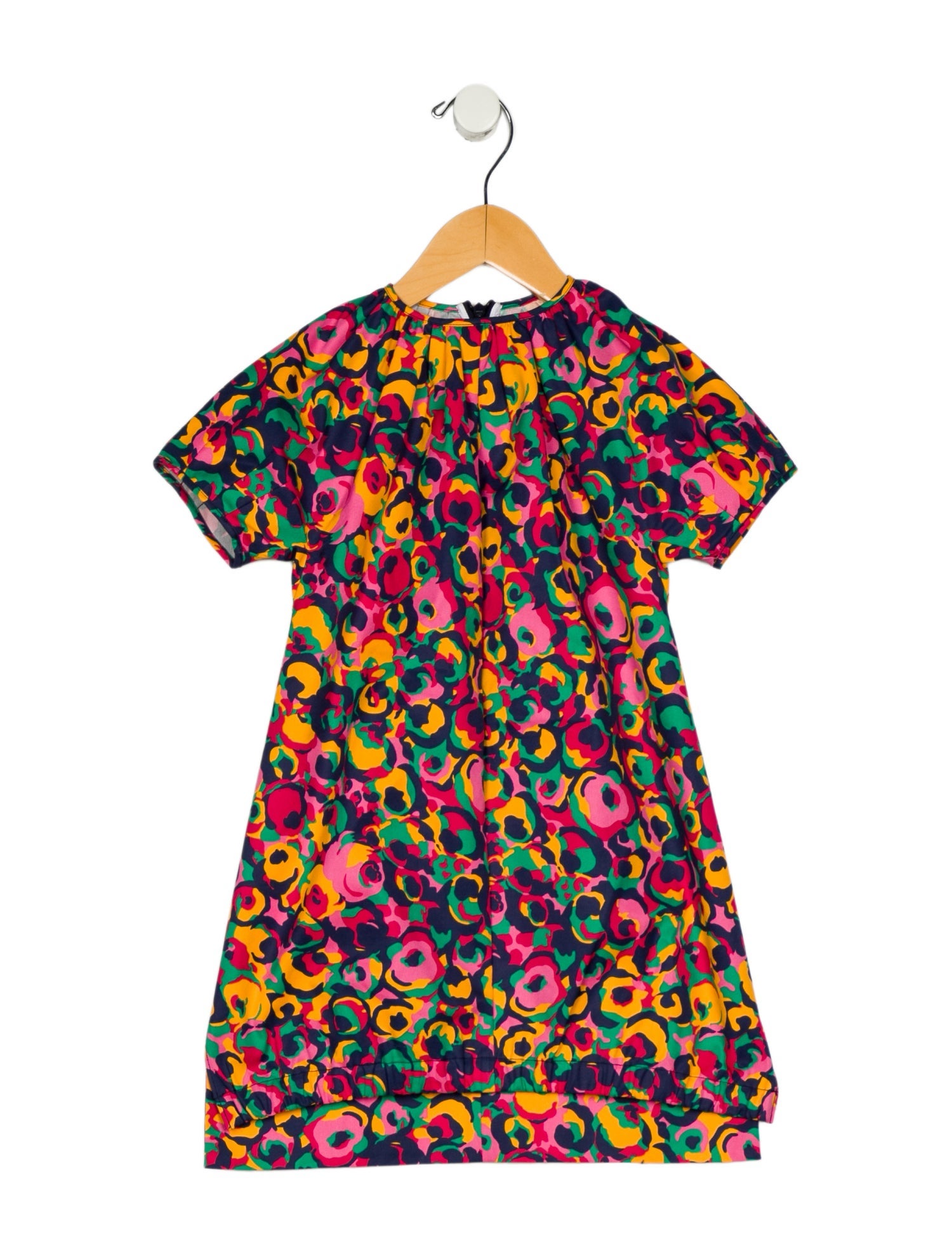 Marni Toddler Girls' Print Short Sleeve Dress