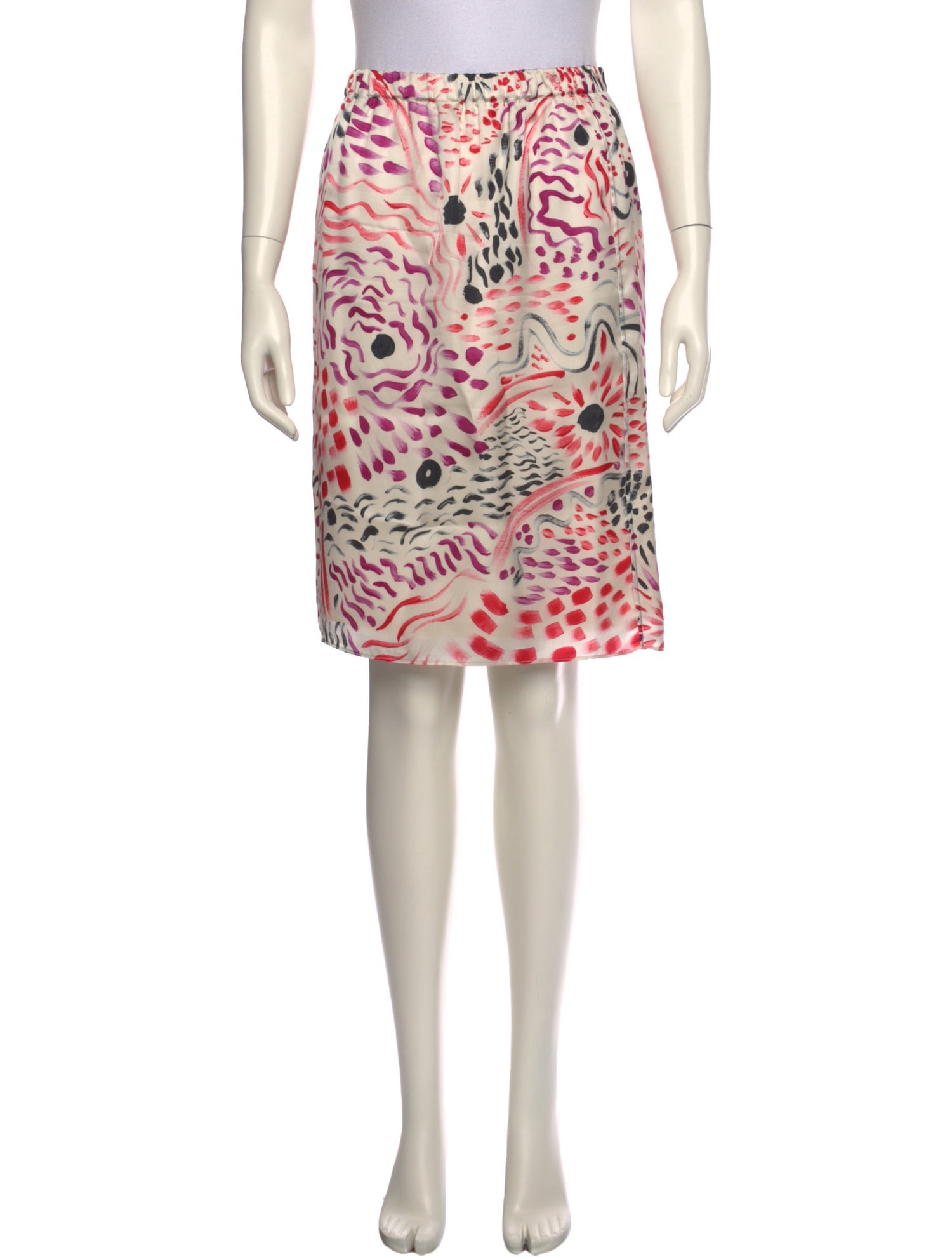 Marni Printed Knee-Length Skirt