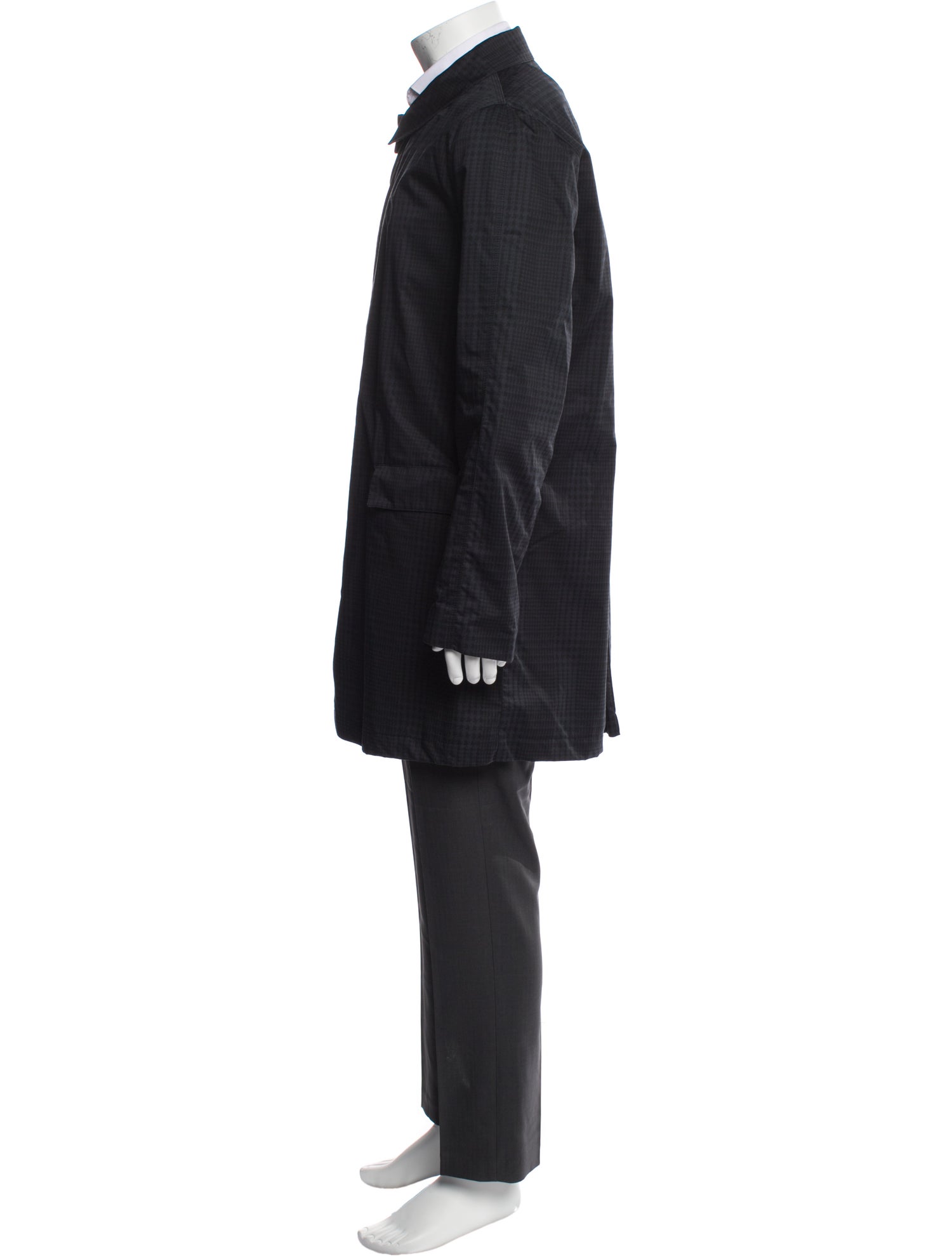 Marni Plaid Print Coat