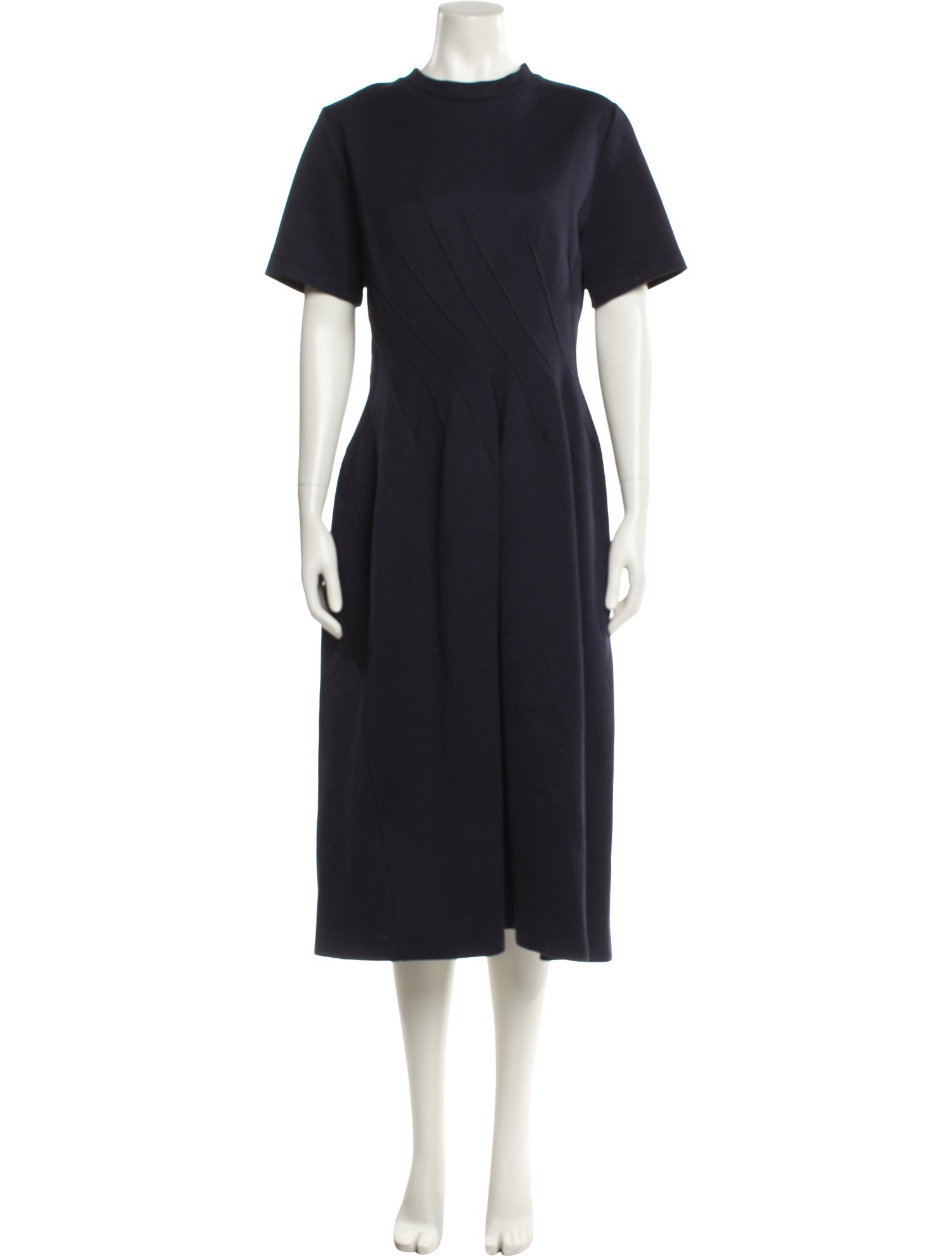 Marni Mock Neck Midi Length Dress