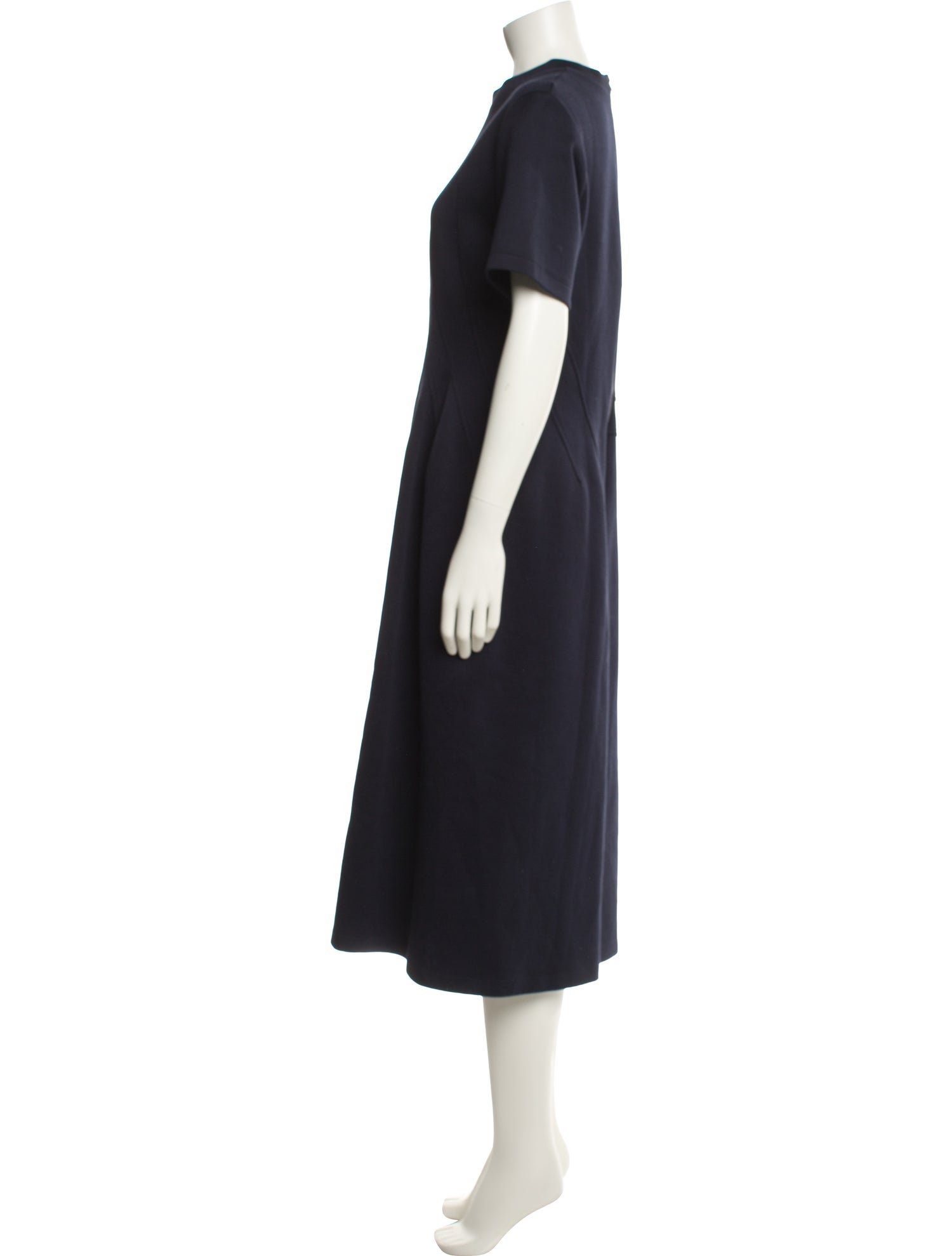 Marni Mock Neck Midi Length Dress