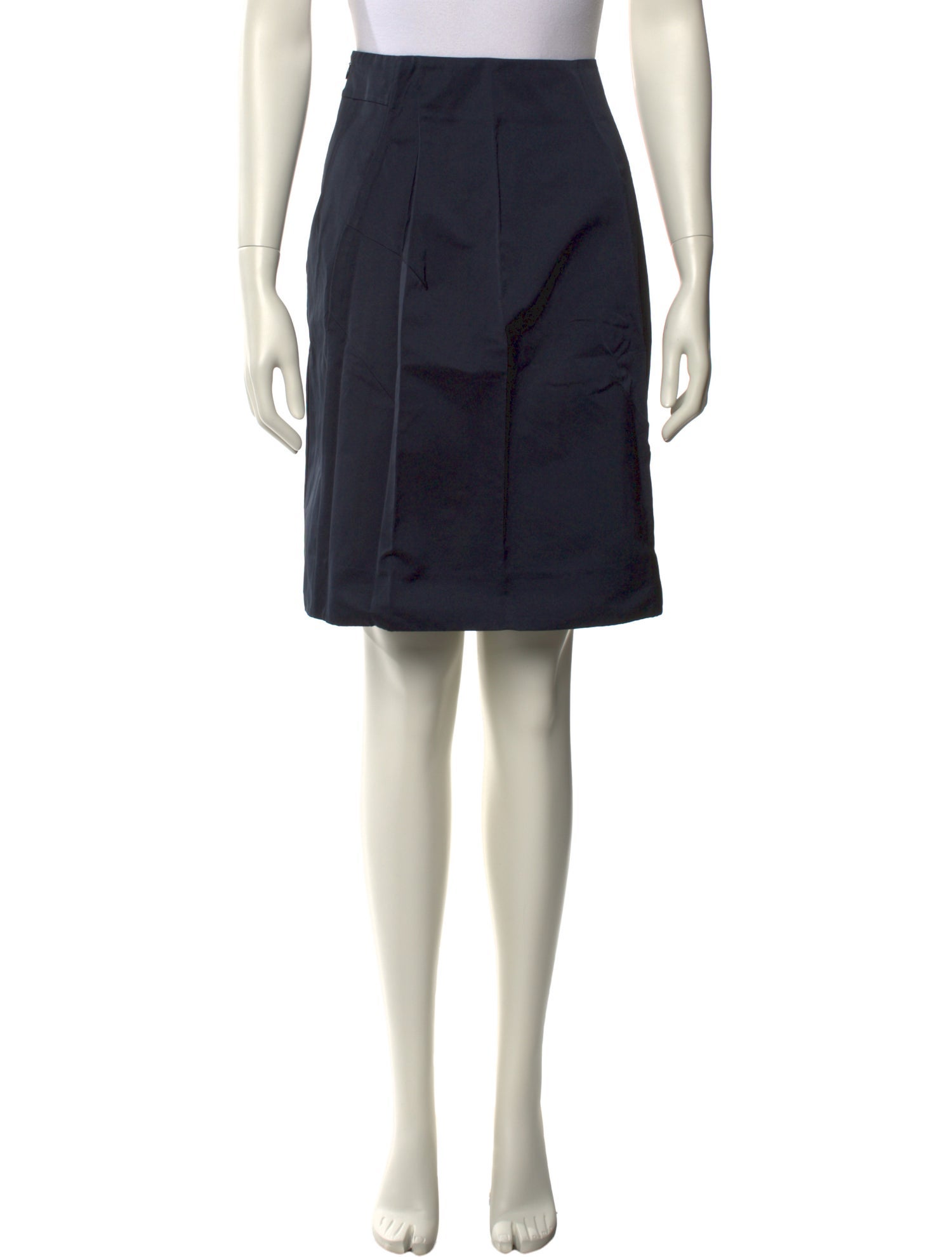 Marni Raw-Edge Trim Knee-Length Skirt