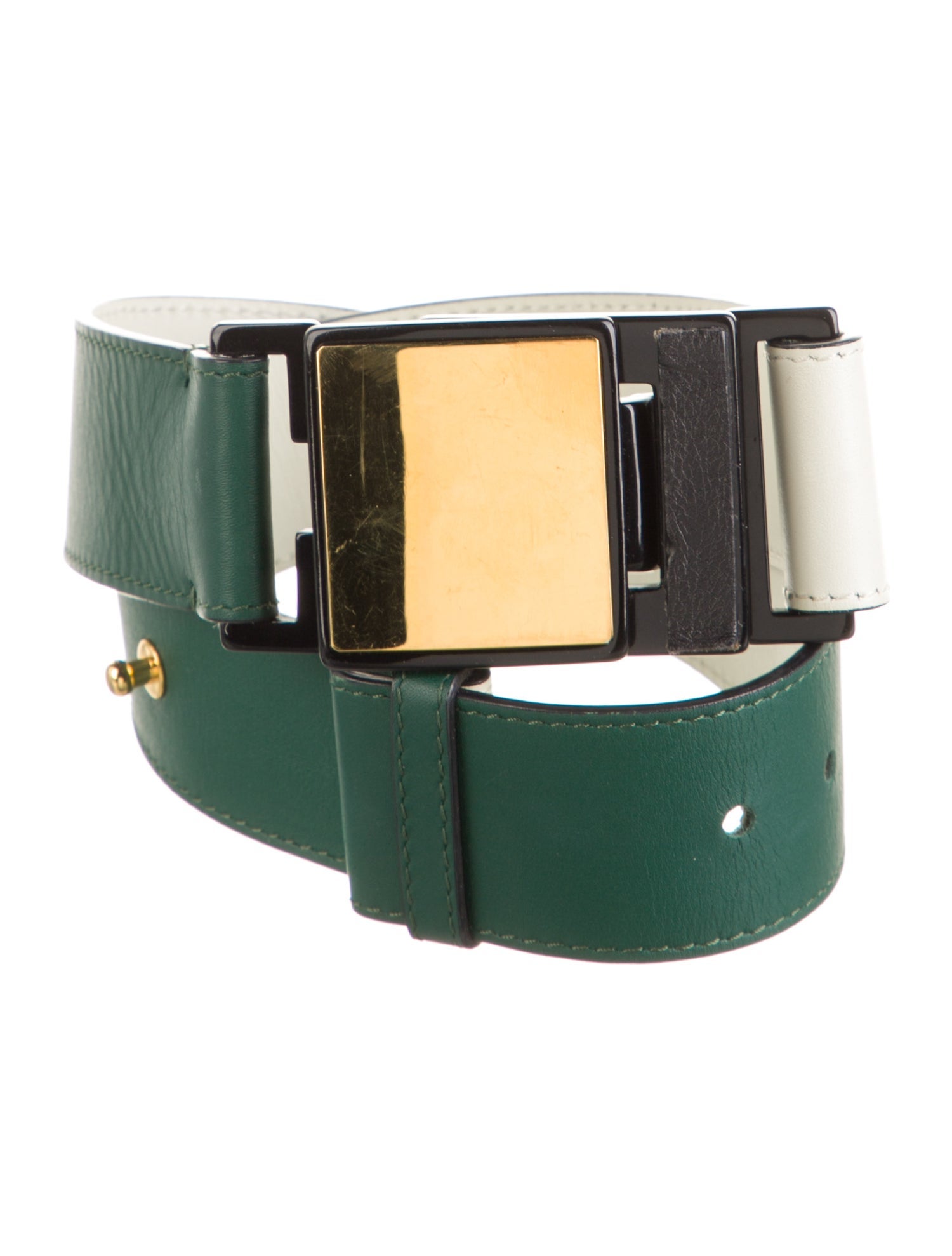 Marni Leather Waist Belt