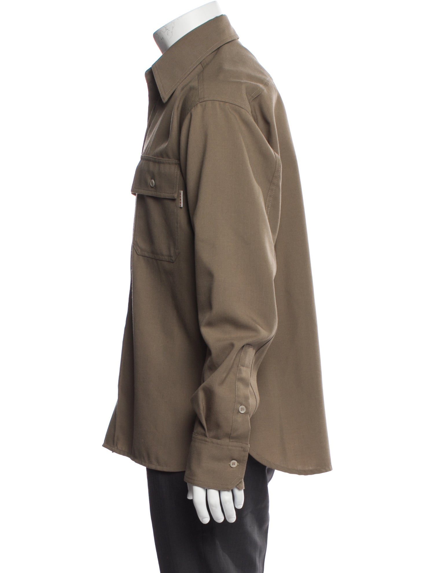 Marni Wool Long Sleeve Shirt