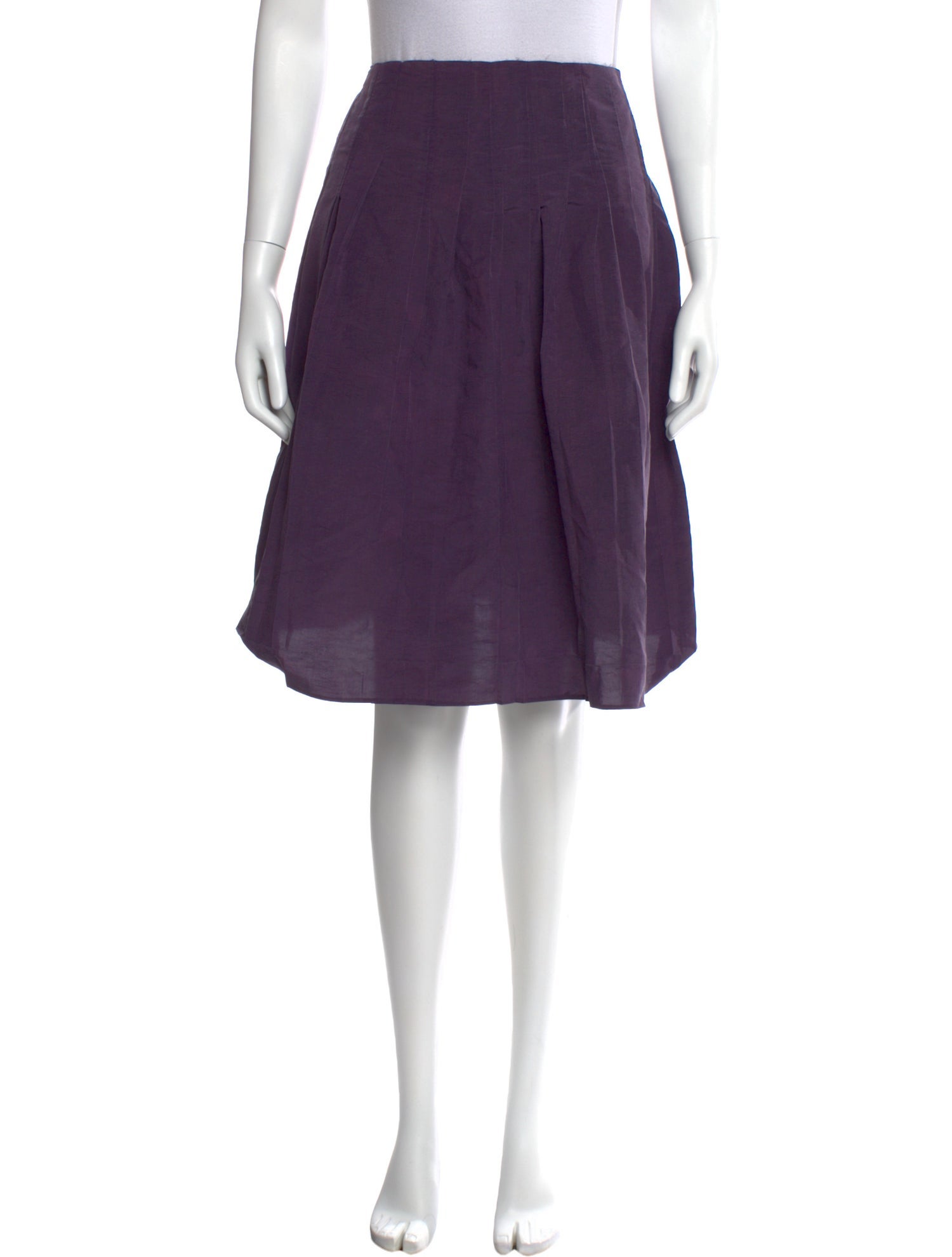 Marni Silk Knee-Length Skirt