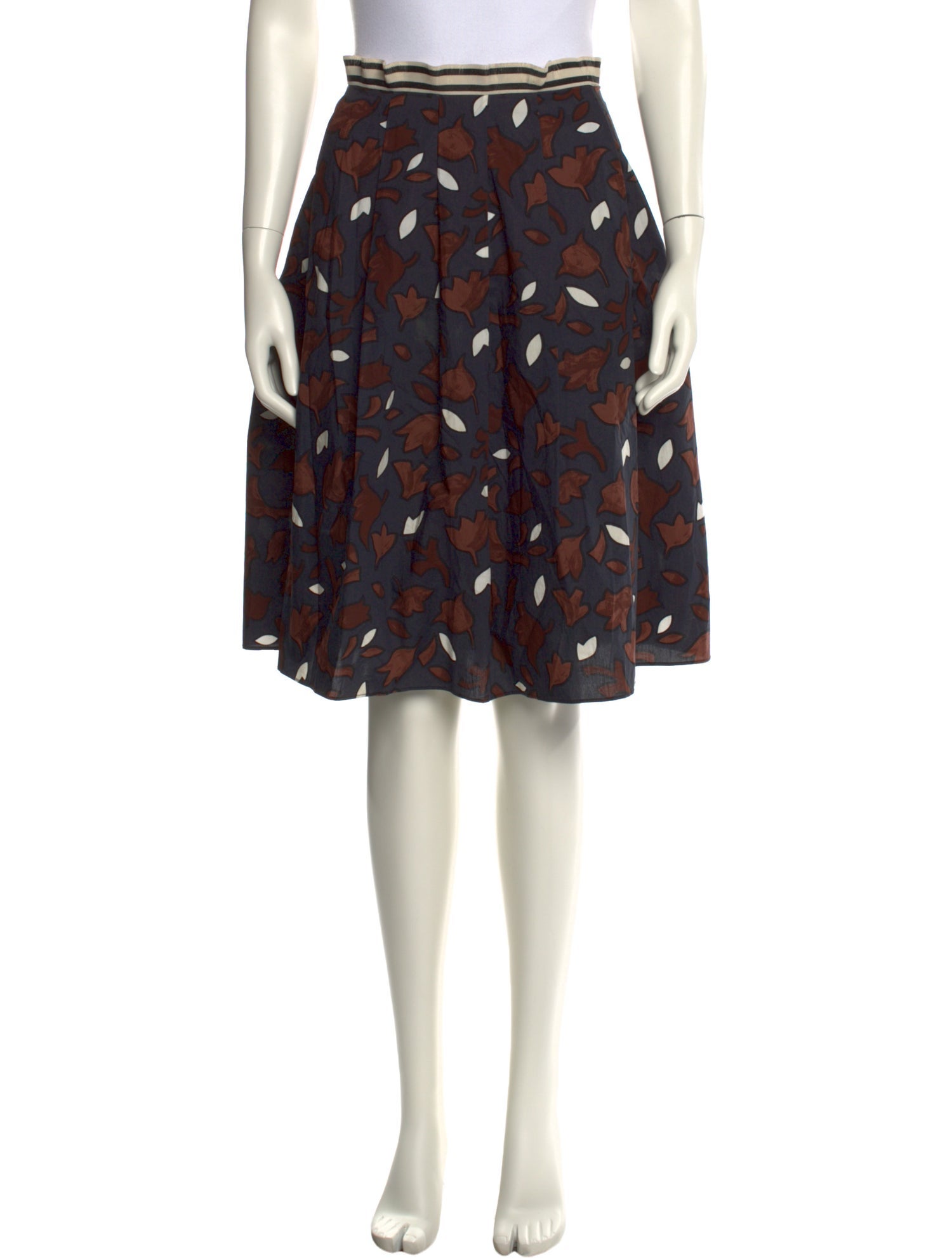 Marni Printed Knee-Length Skirt