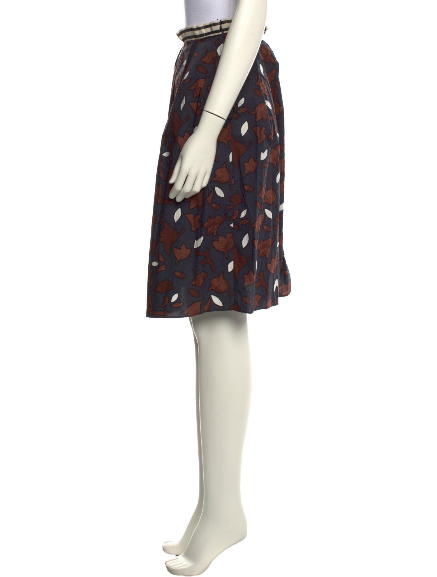 Marni Printed Knee-Length Skirt