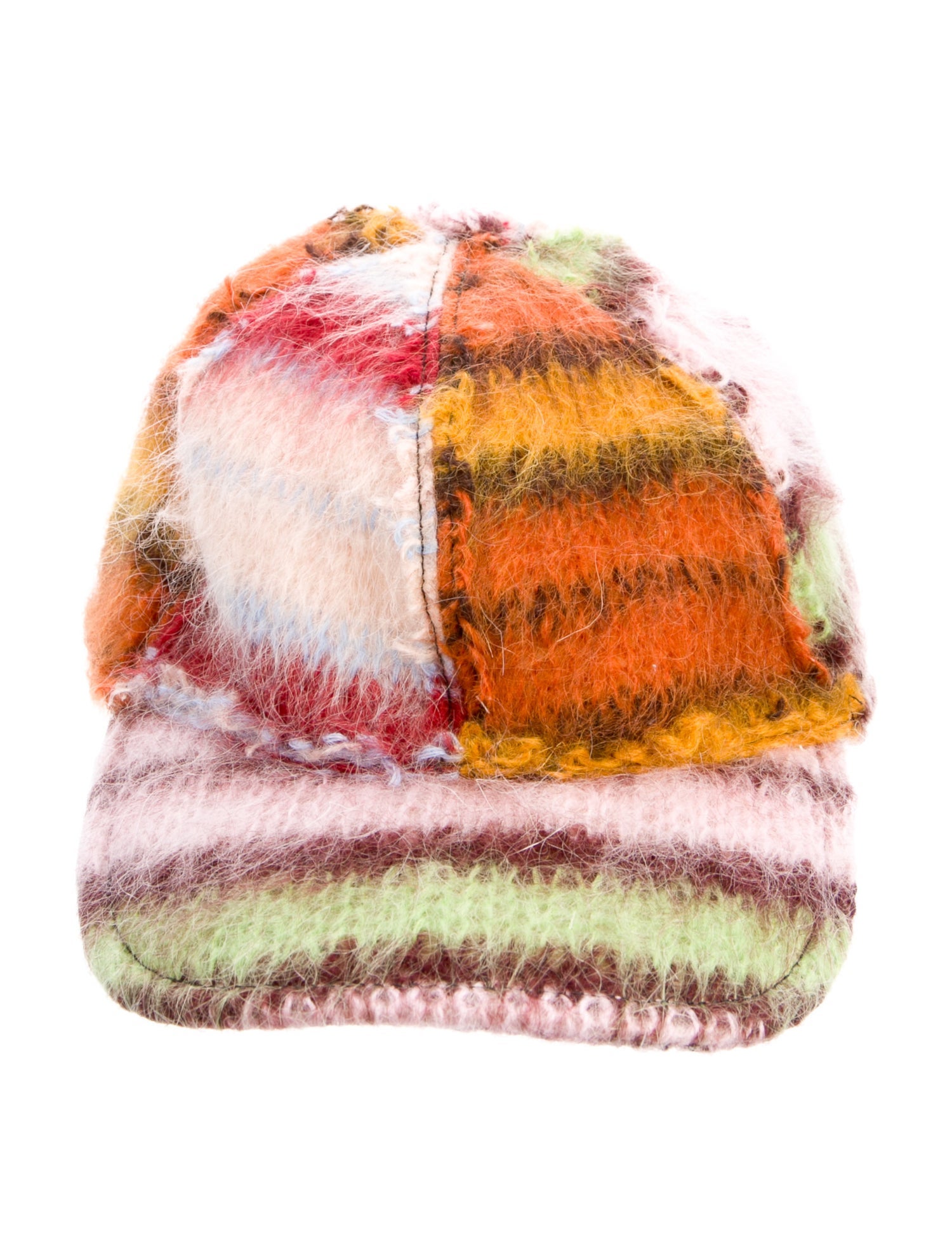 Marni patterned wool baseball cap