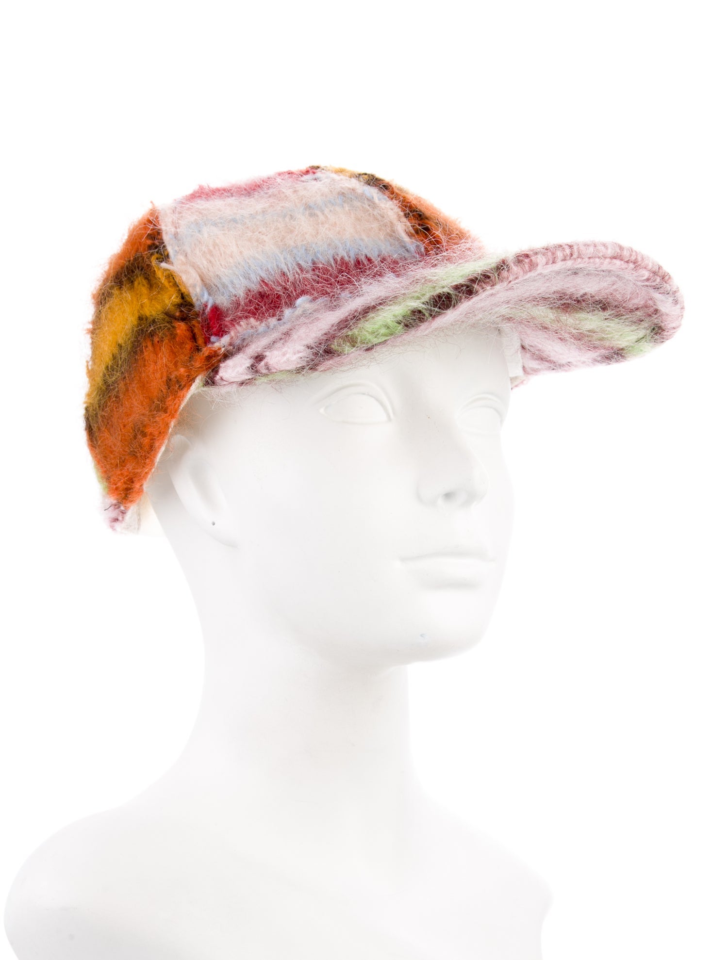 Marni patterned wool baseball cap