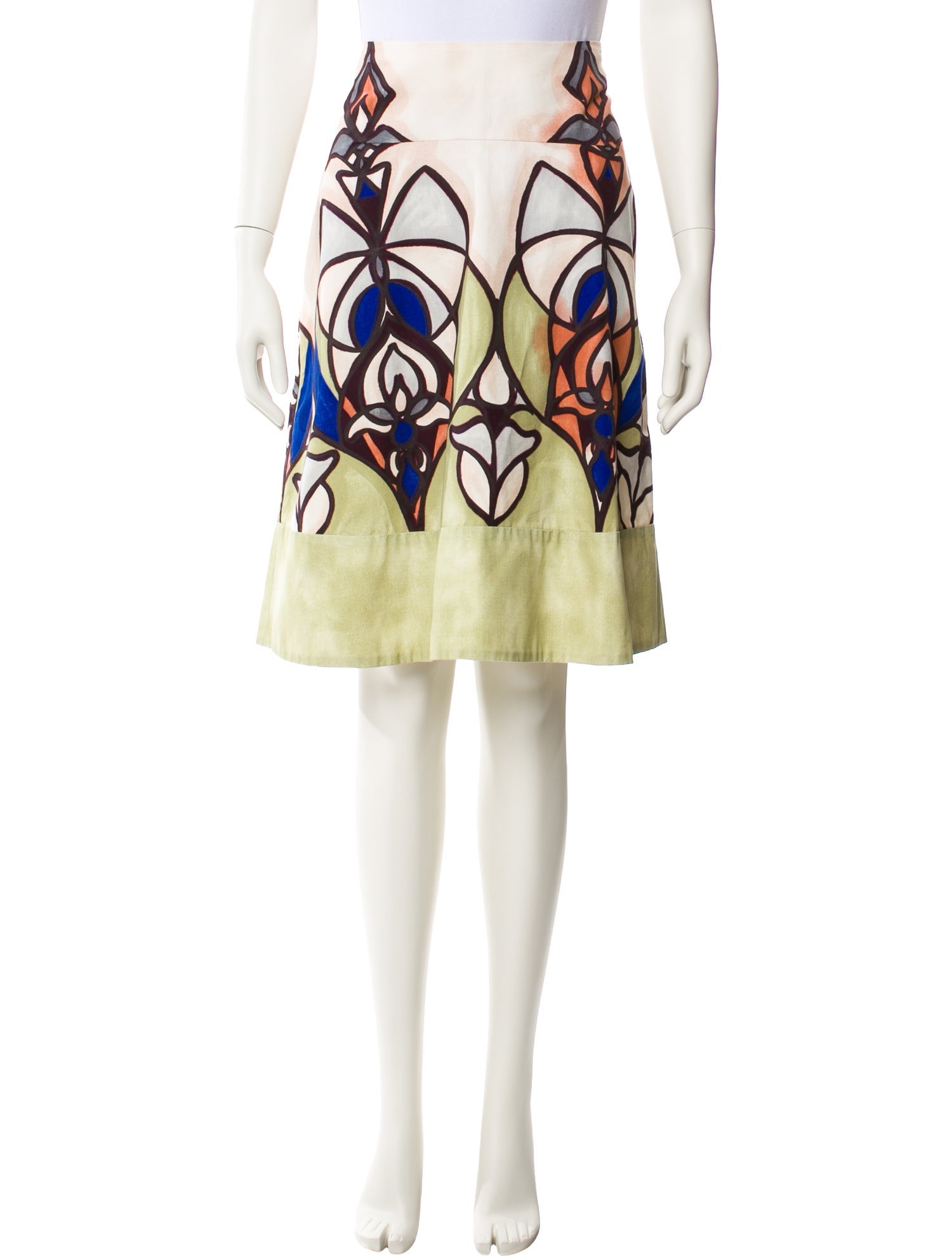 Marni Printed Knee-Length Skirt