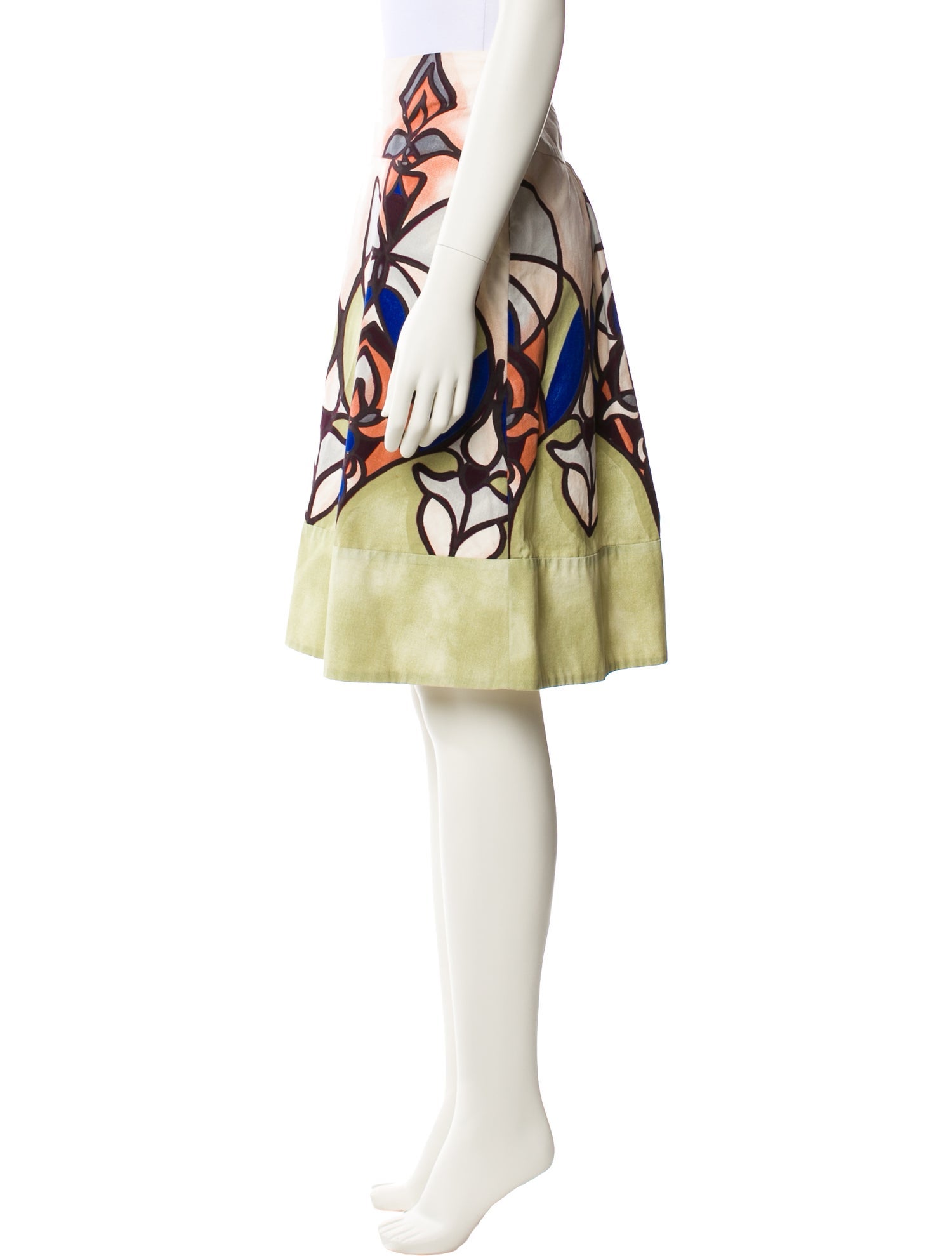 Marni Printed Knee-Length Skirt