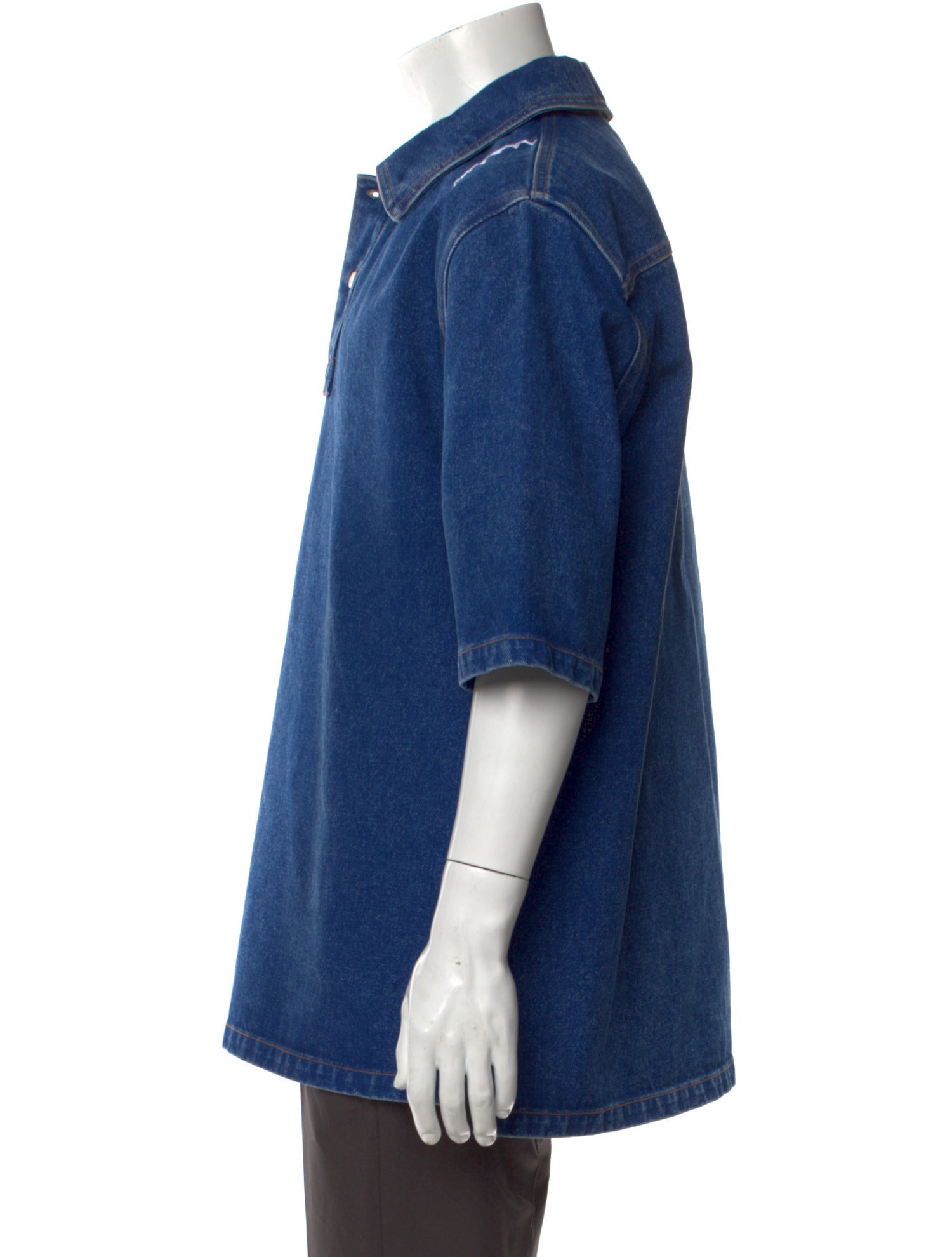 Marni Collar Short Sleeve Polo Shirt