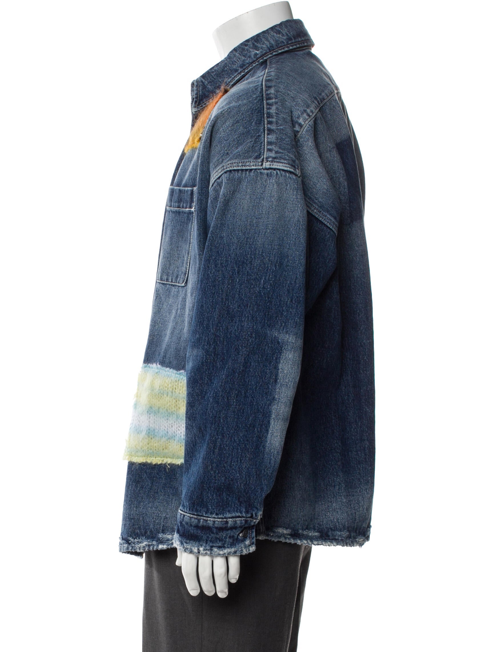 Marni Printed Denim Jacket w/ Tags