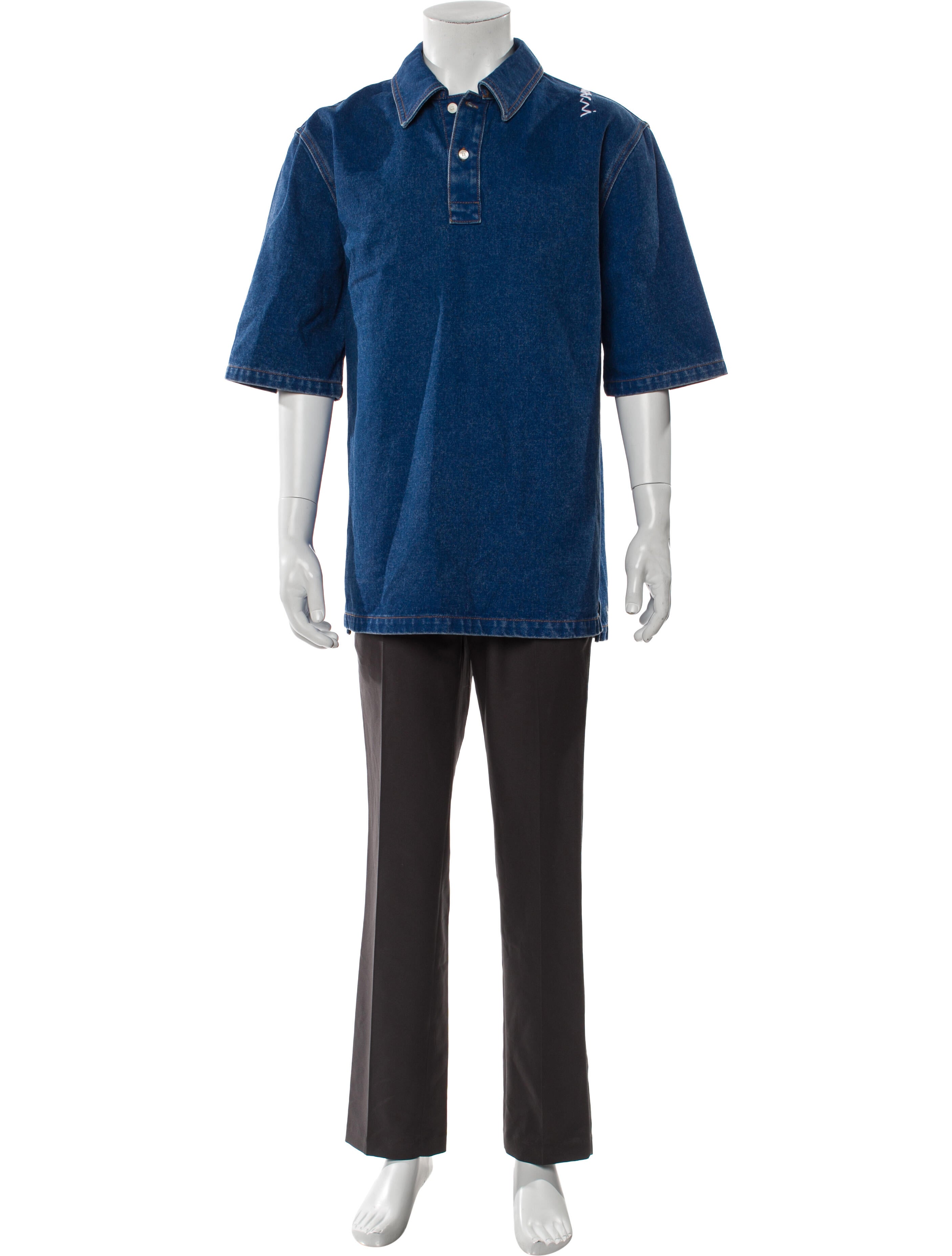 Marni Collar Short Sleeve Polo Shirt w/ Tags