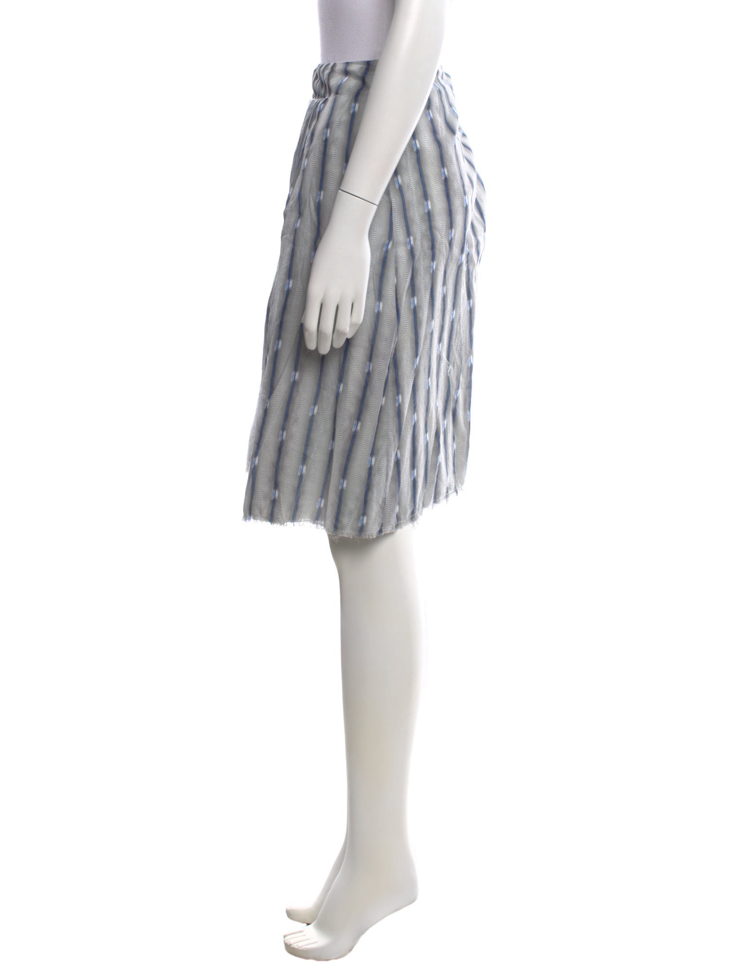Marni Striped Knee-Length Skirt