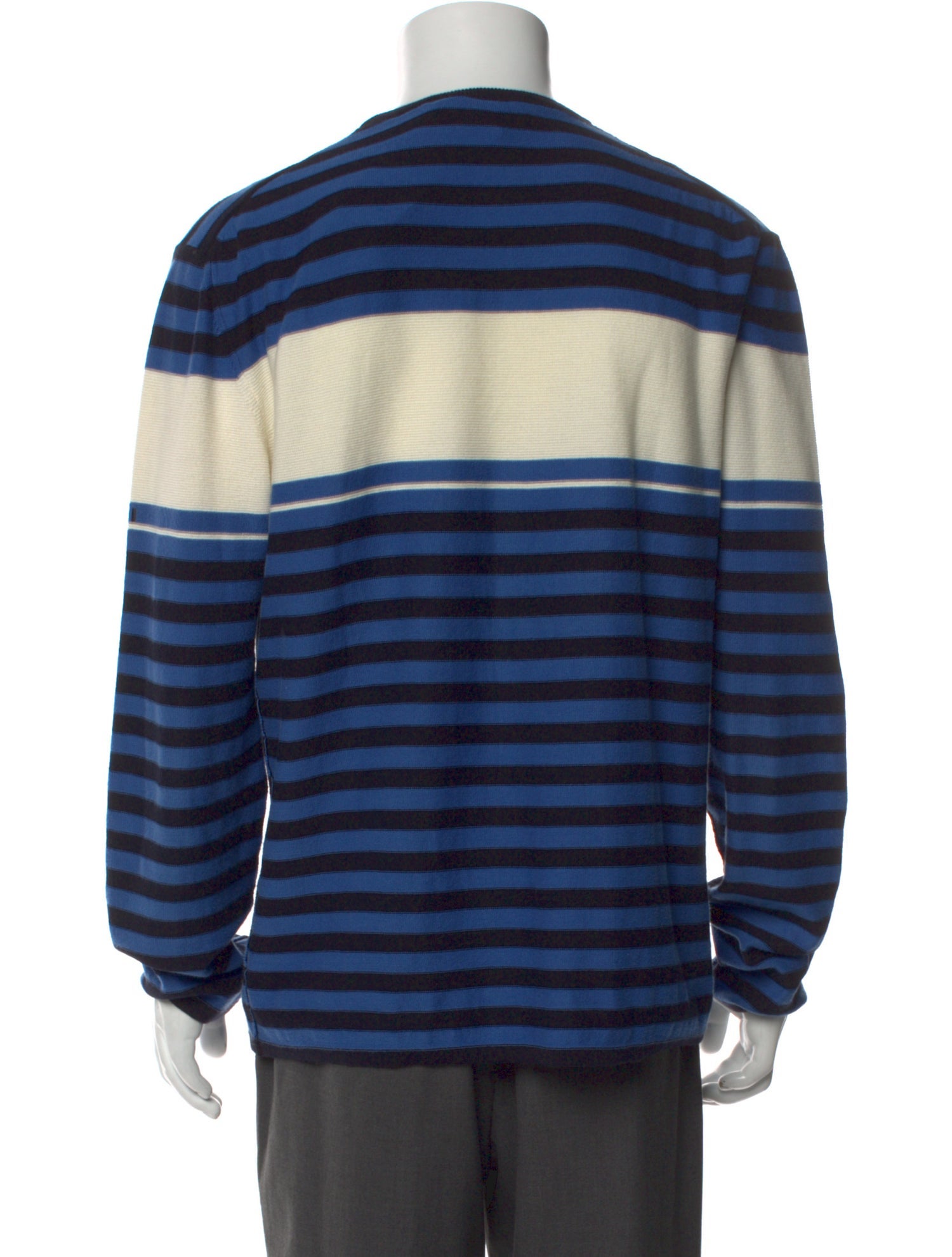 Striped Crew Neck Pullover