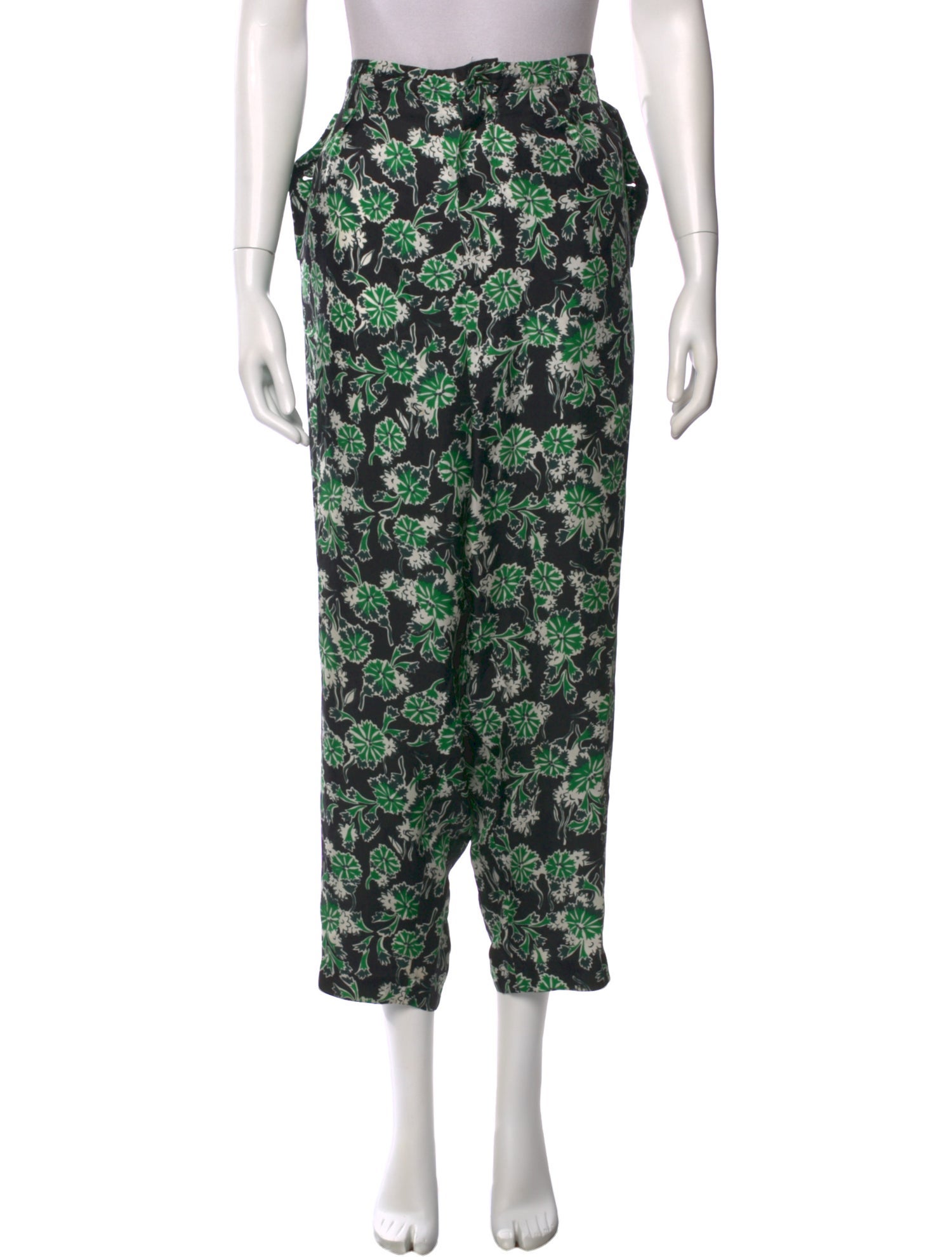 Chloé 2018 Horse Embroidered Pants - Brown, 11