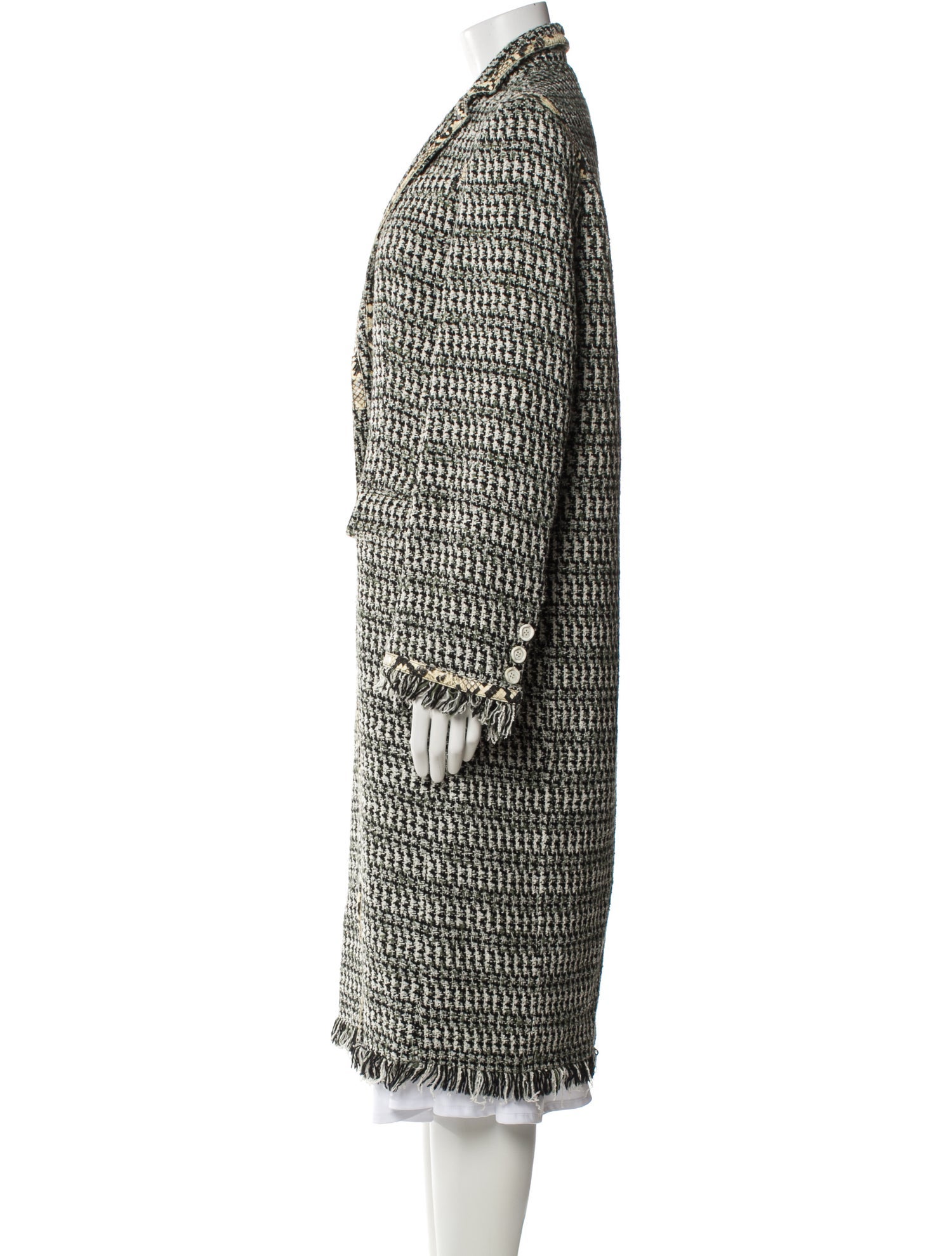 Marni Tweed Pattern Coat