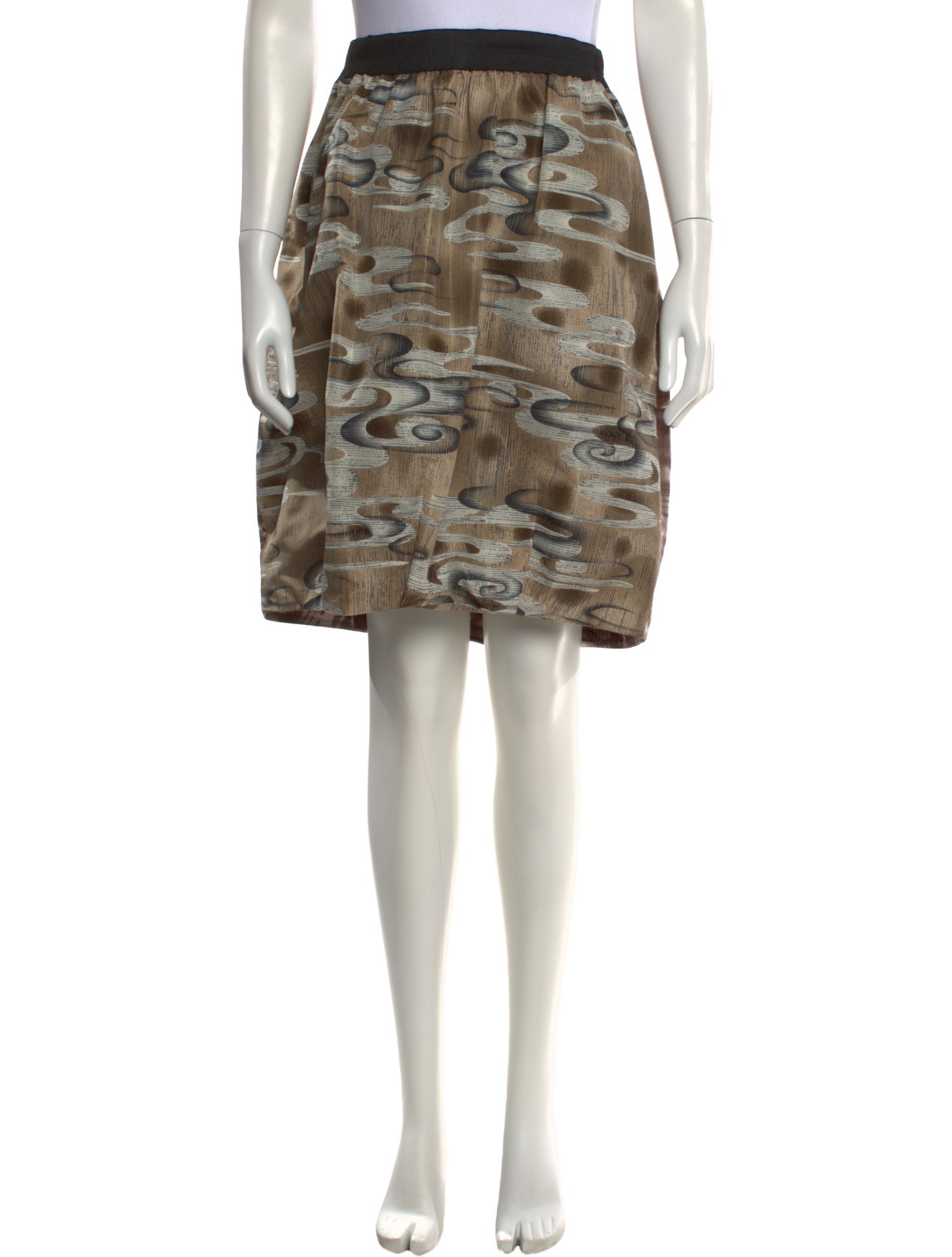 Marni Printed Knee-Length Skirt