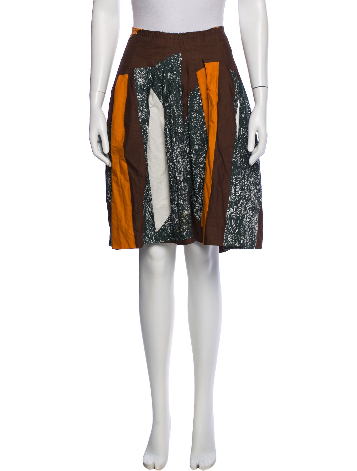 Marni Printed Knee-Length Skirt