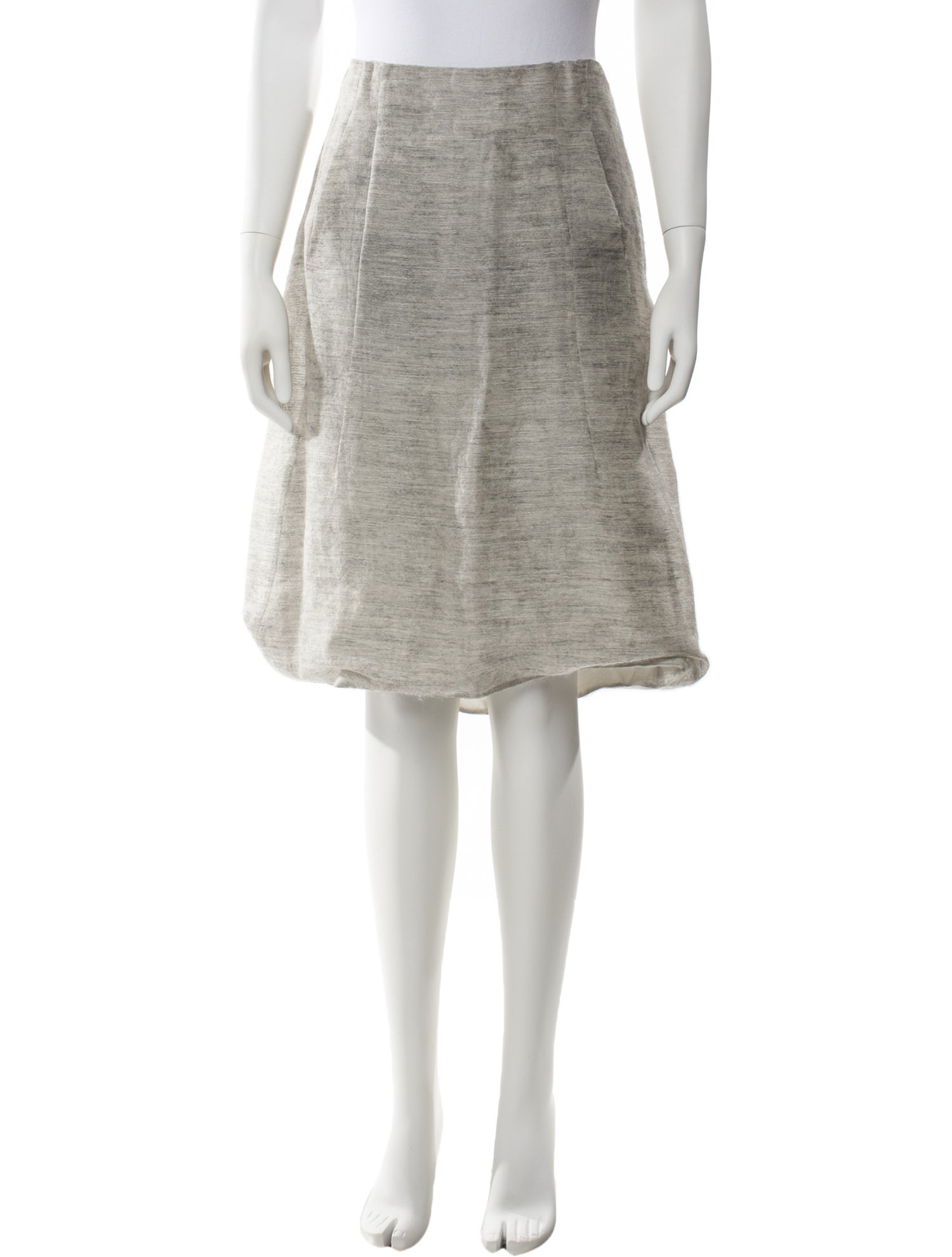 Marni Tweed Pattern Knee-Length Skirt