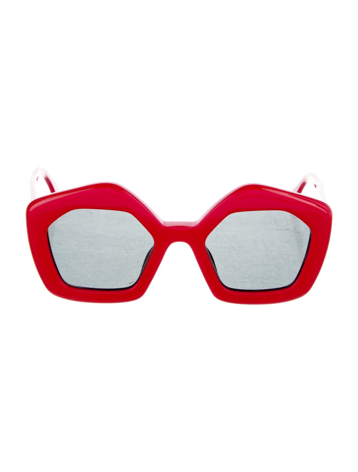 Marni Luu Square Sunglasses
