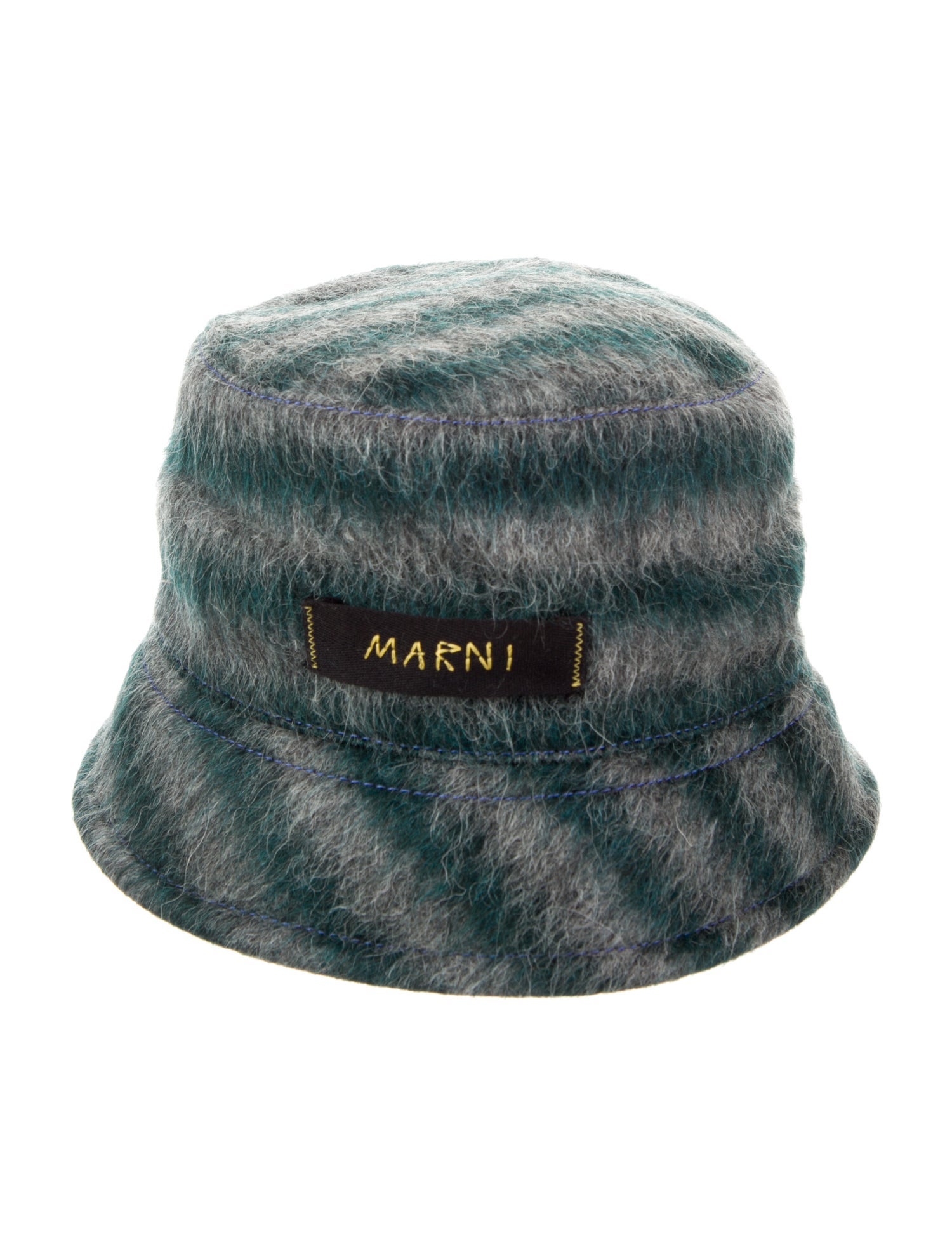 Marni Printed Wool Bucket Hat w/Tags
