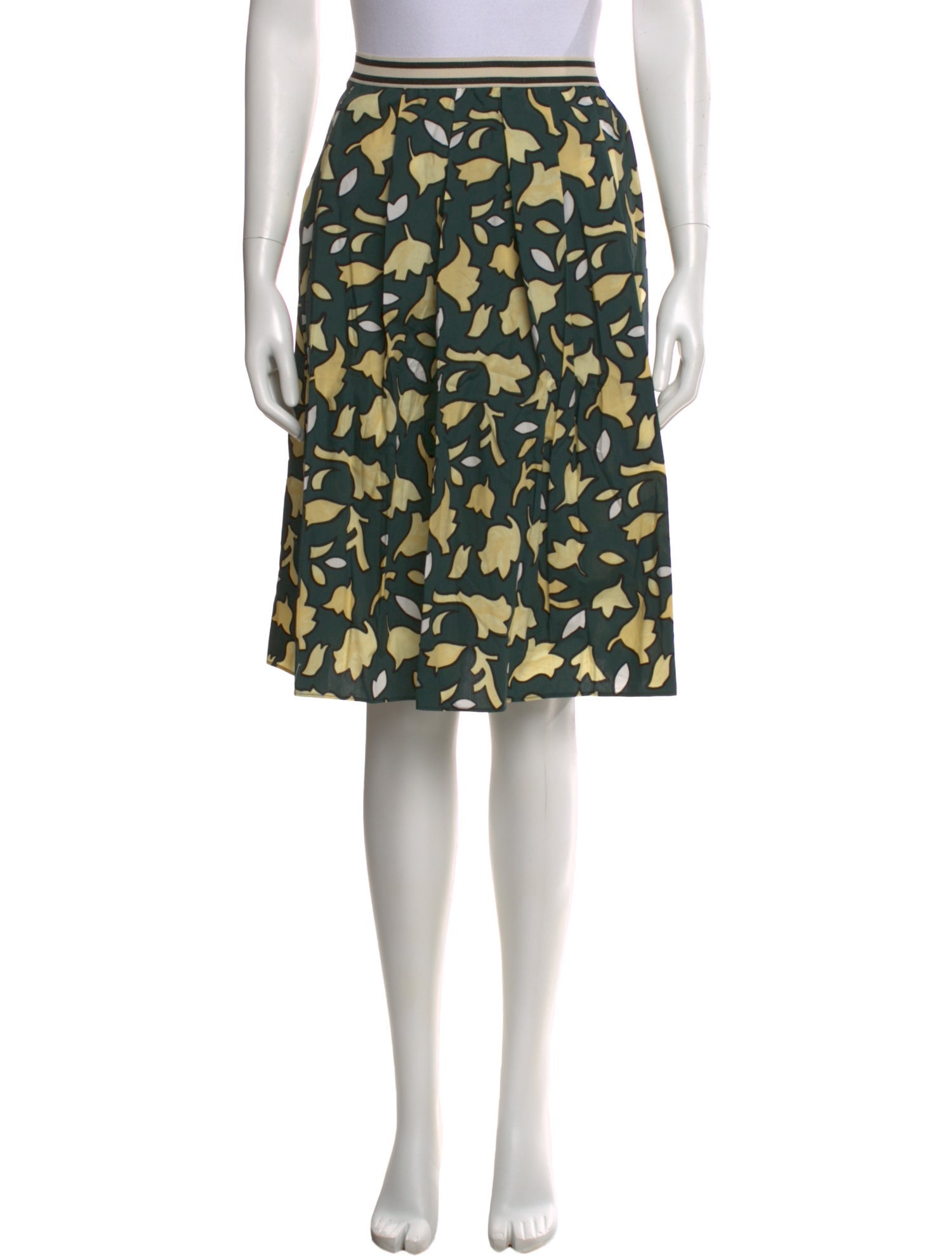 Marni Printed Knee-Length Skirt w/ Tags