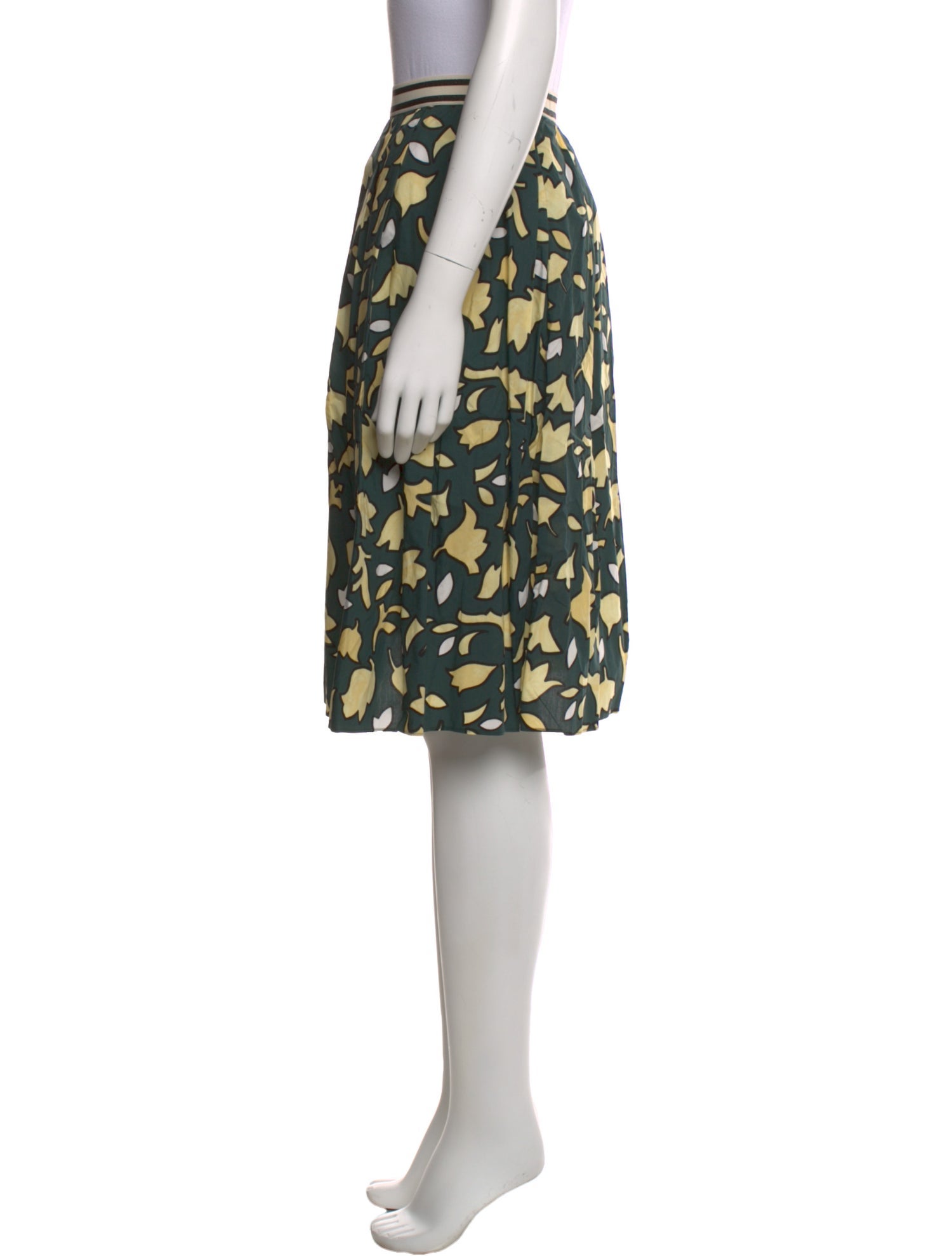 Marni Printed Knee-Length Skirt w/ Tags