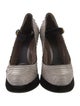 Marni Python Colorblock Pattern Pumps