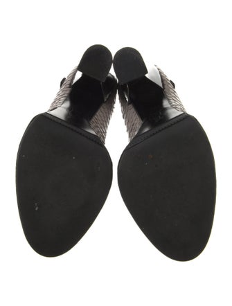 Marni Python Colorblock Pattern Pumps