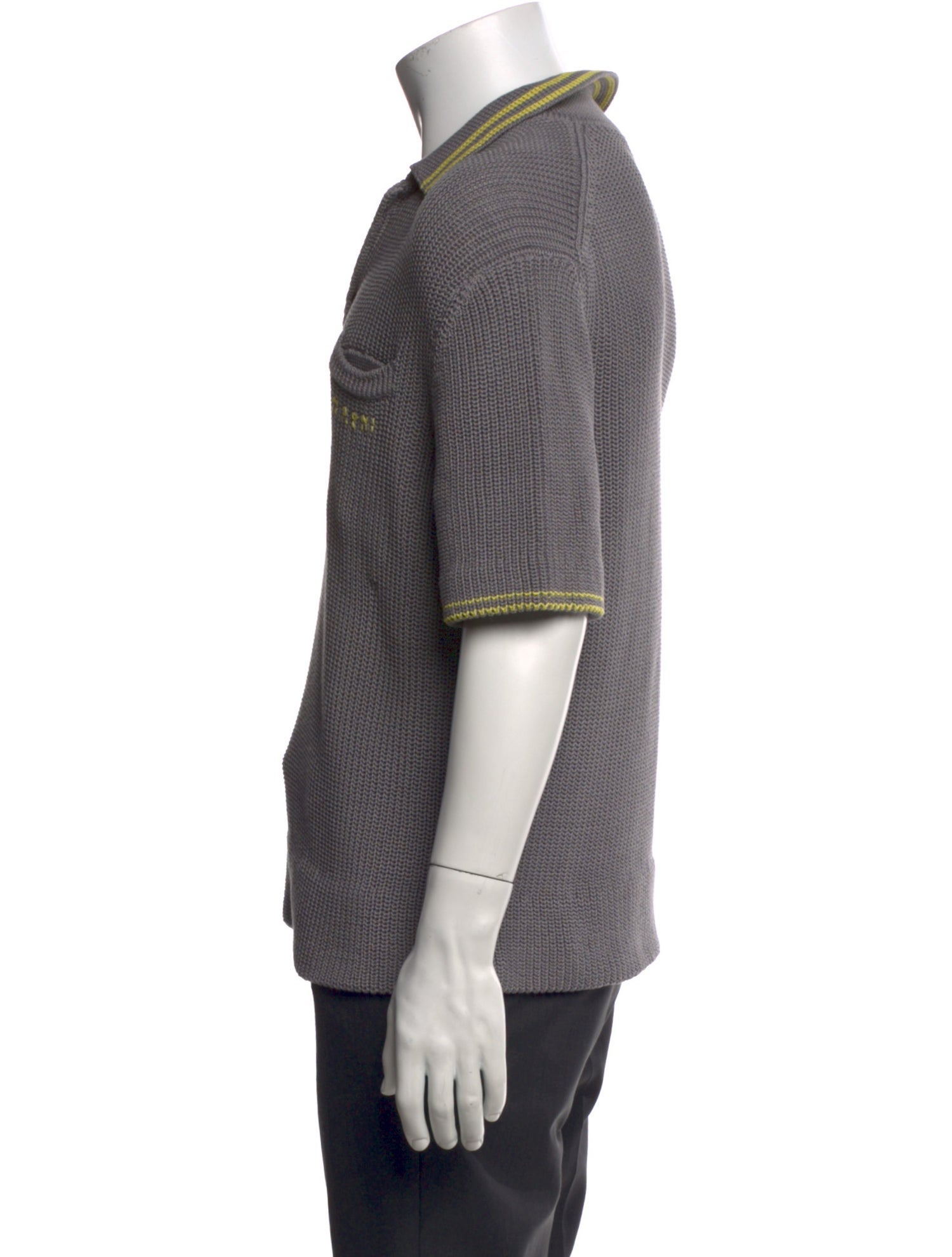 Marni Collar Short Sleeve Polo Shirt