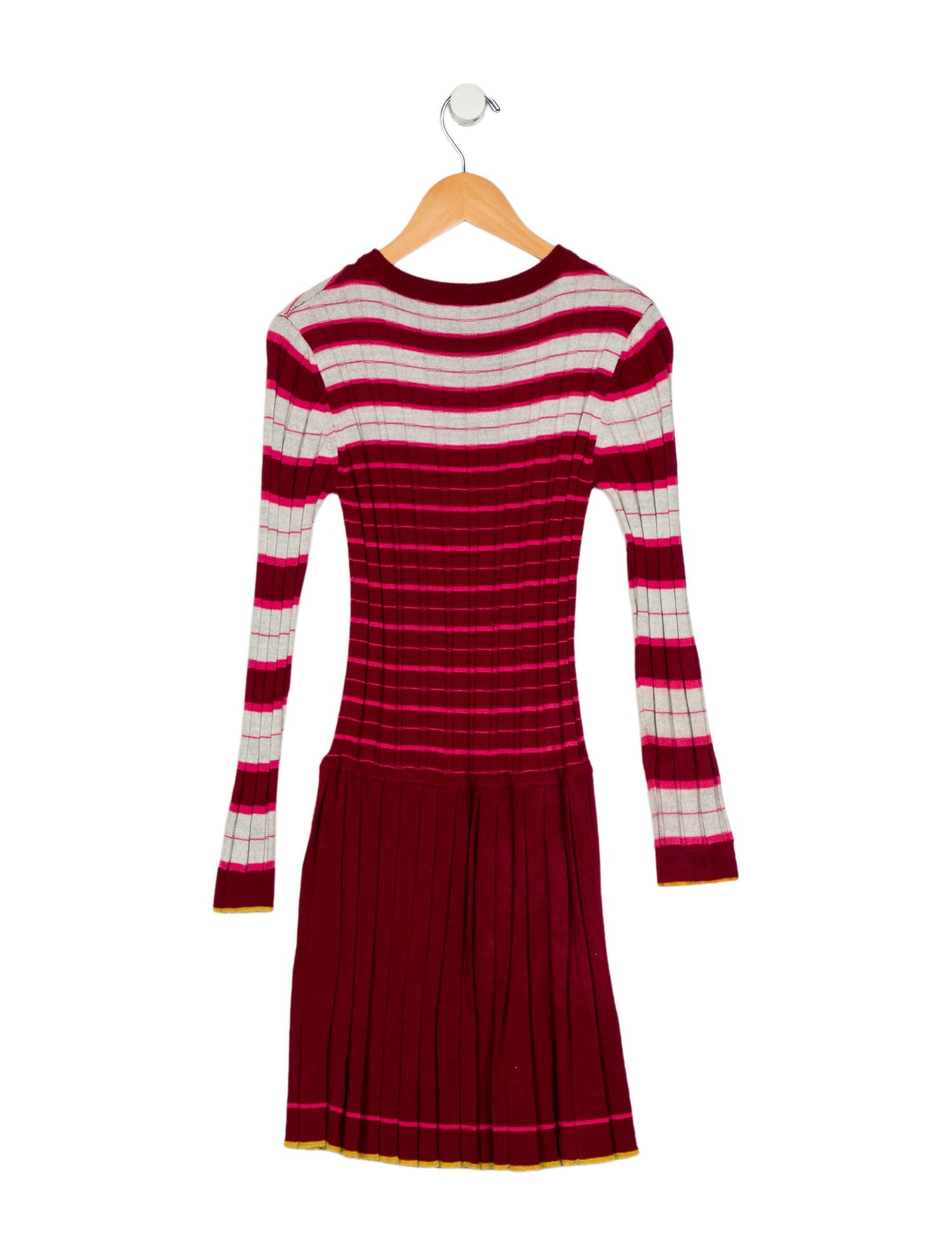 Marni Kids Girls Wool Pleated Dress