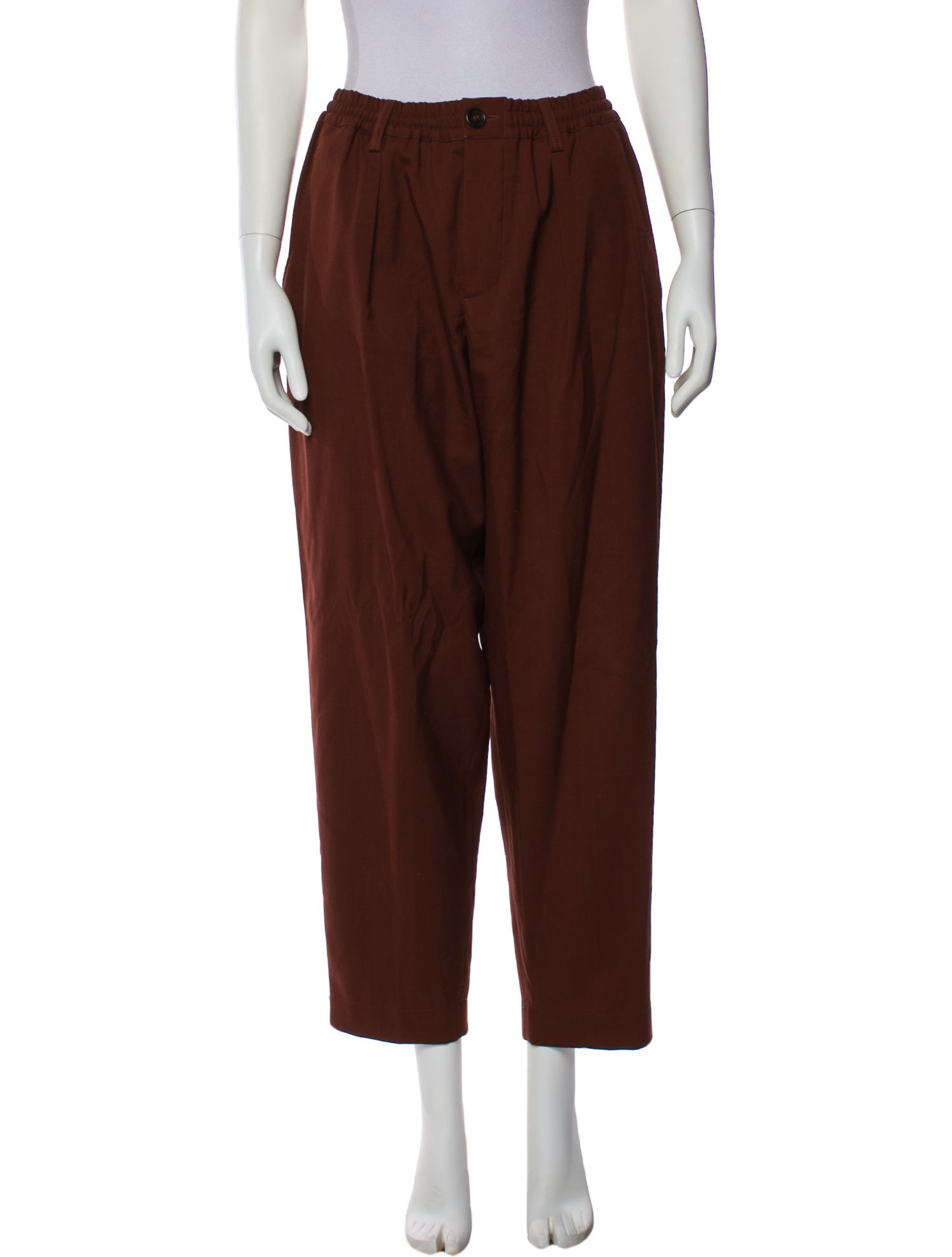 Marni Virgin Wool Straight Leg Pants