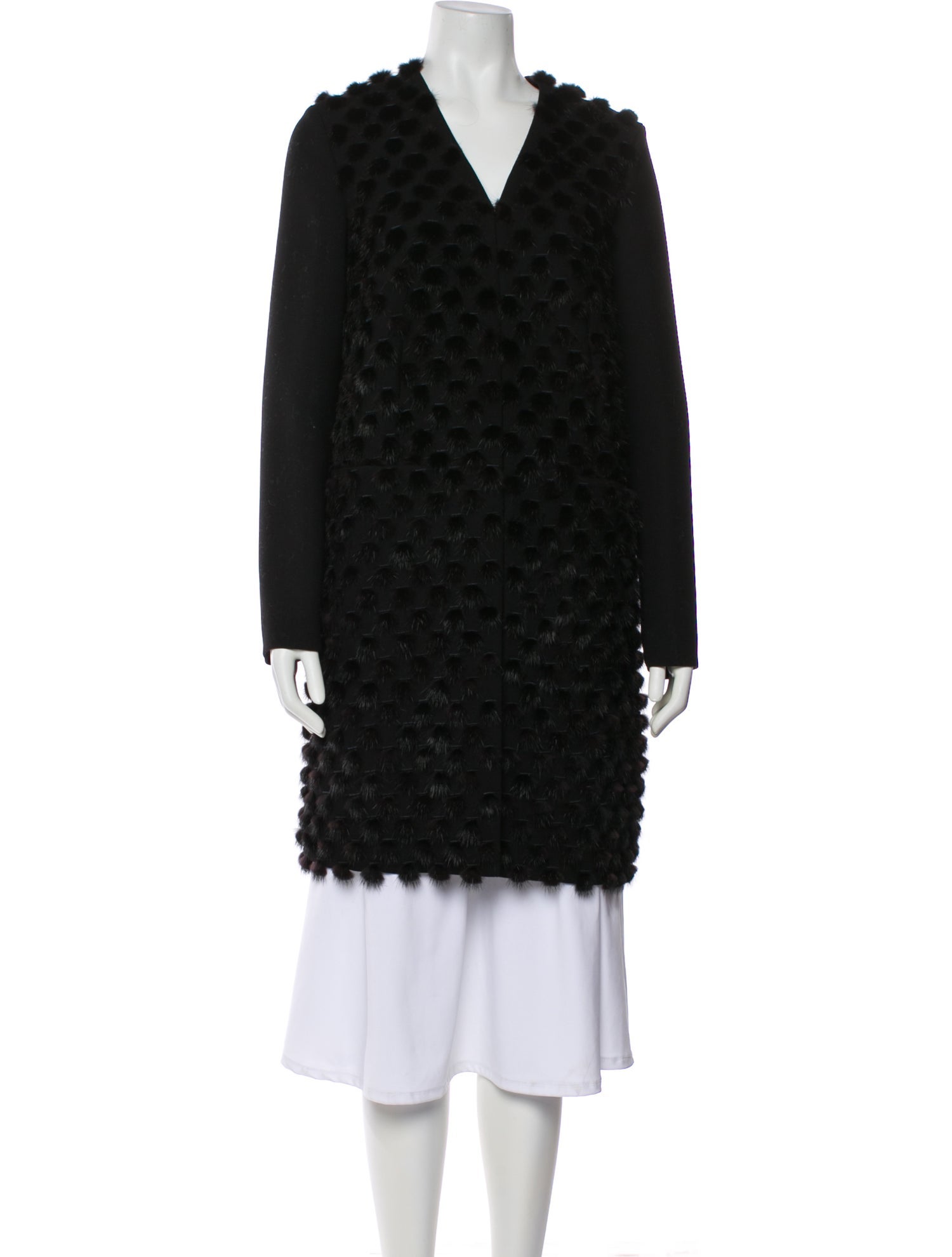 Marni Vintage Faux Fur Coat