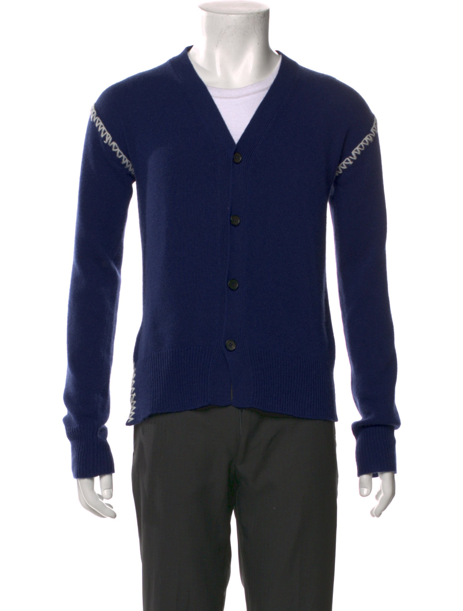 Marni Virgin Wool V-Neck Cardigan