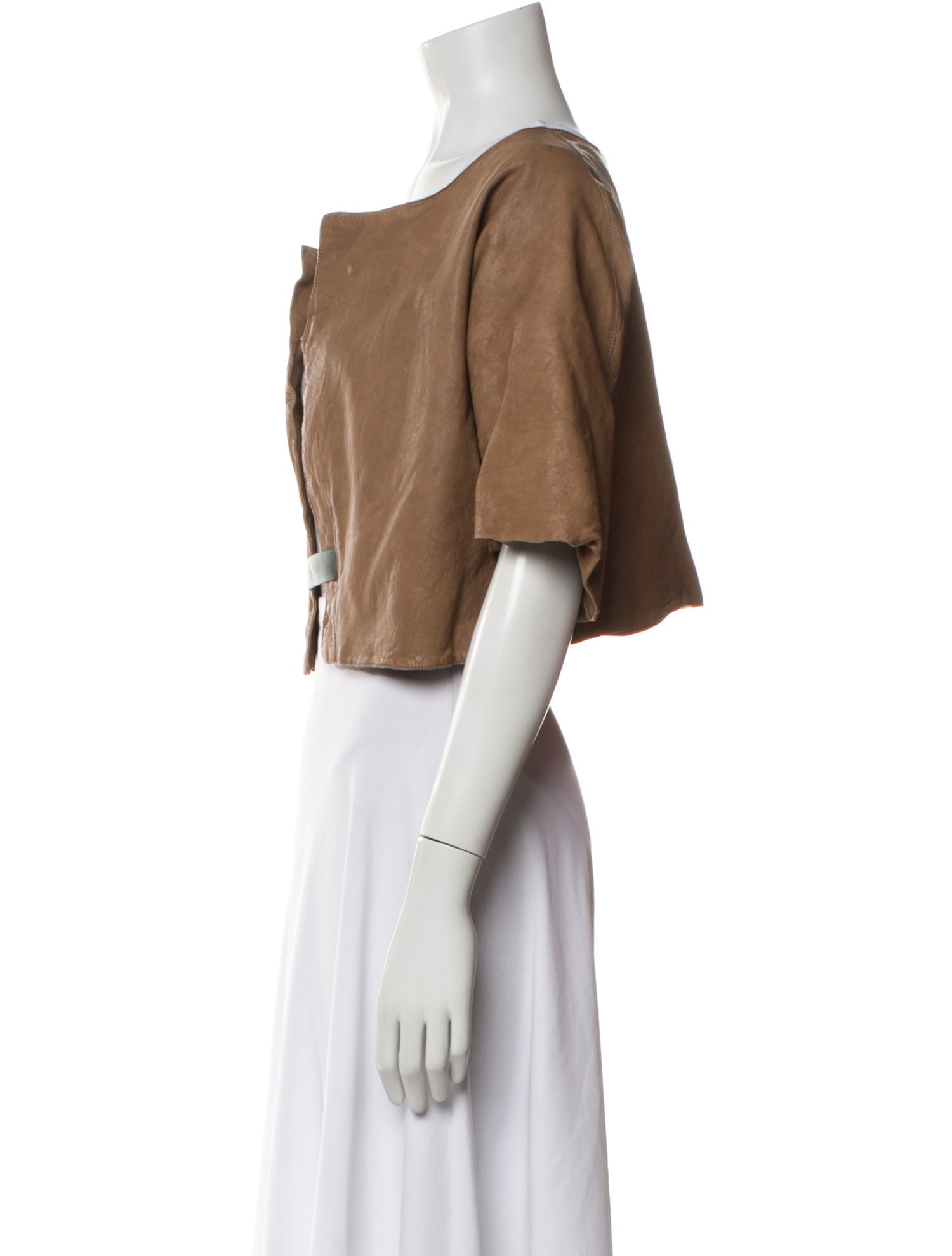 Marni Lamb Leather Bolero