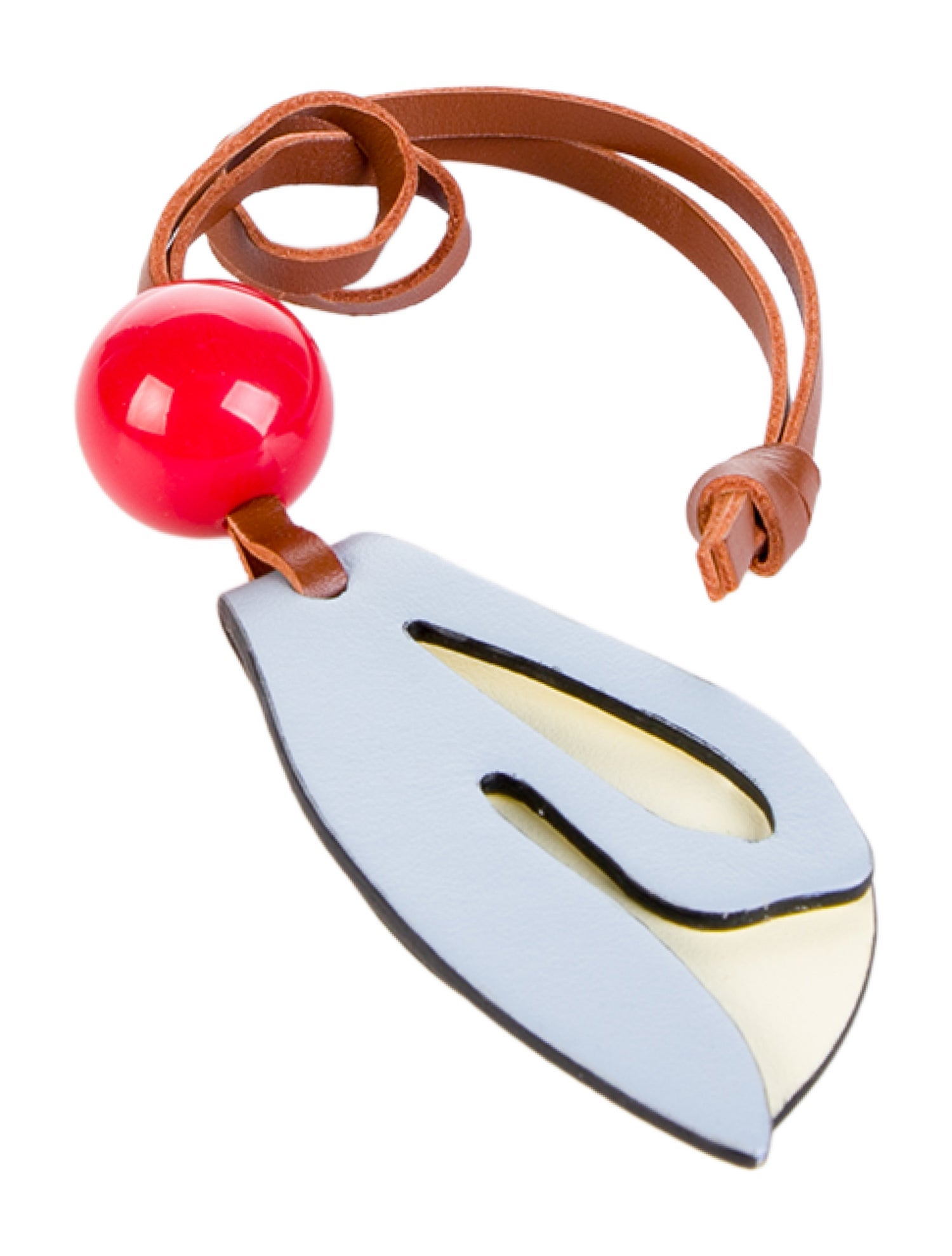 Marni Marni w/Tags Leather Luggage Tag w/Tags