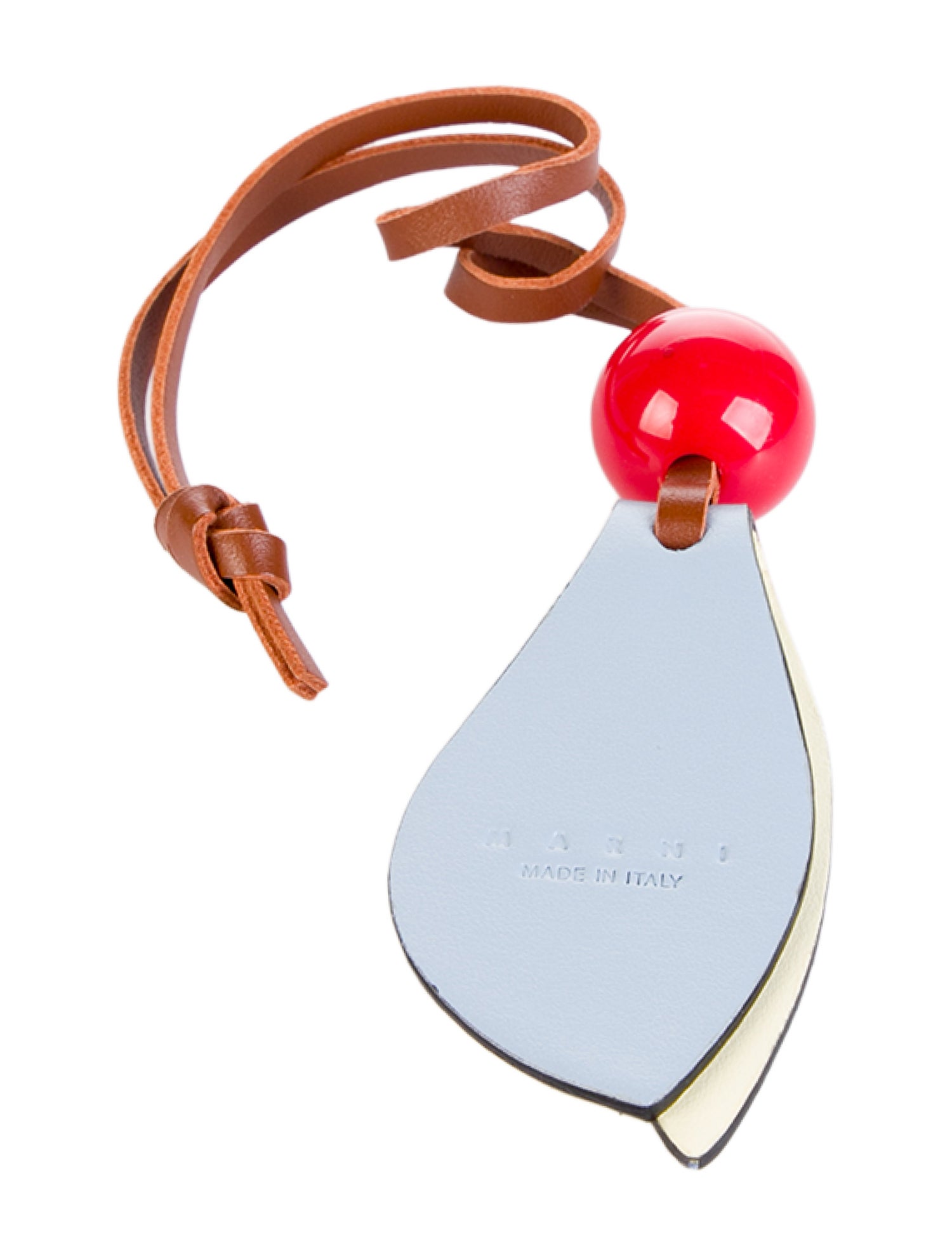 Marni Marni w/Tags Leather Luggage Tag w/Tags