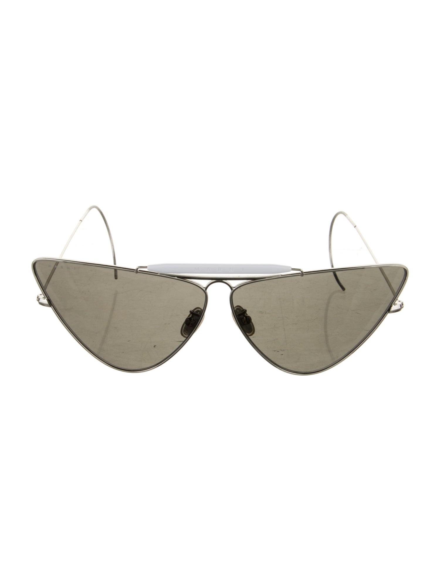 Marni Cat-Eye Mirrored Sunglasses