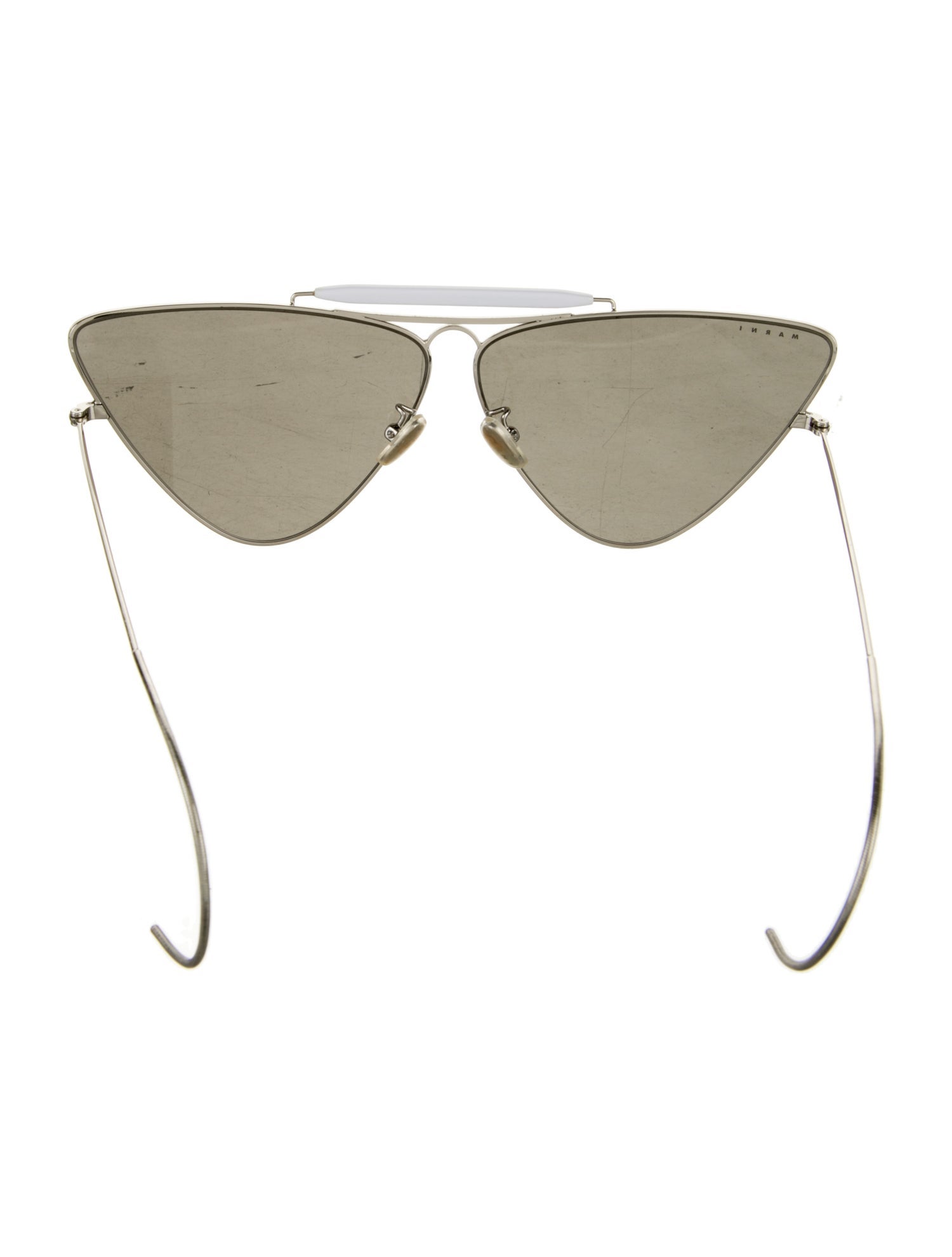 Marni Cat-Eye Mirrored Sunglasses