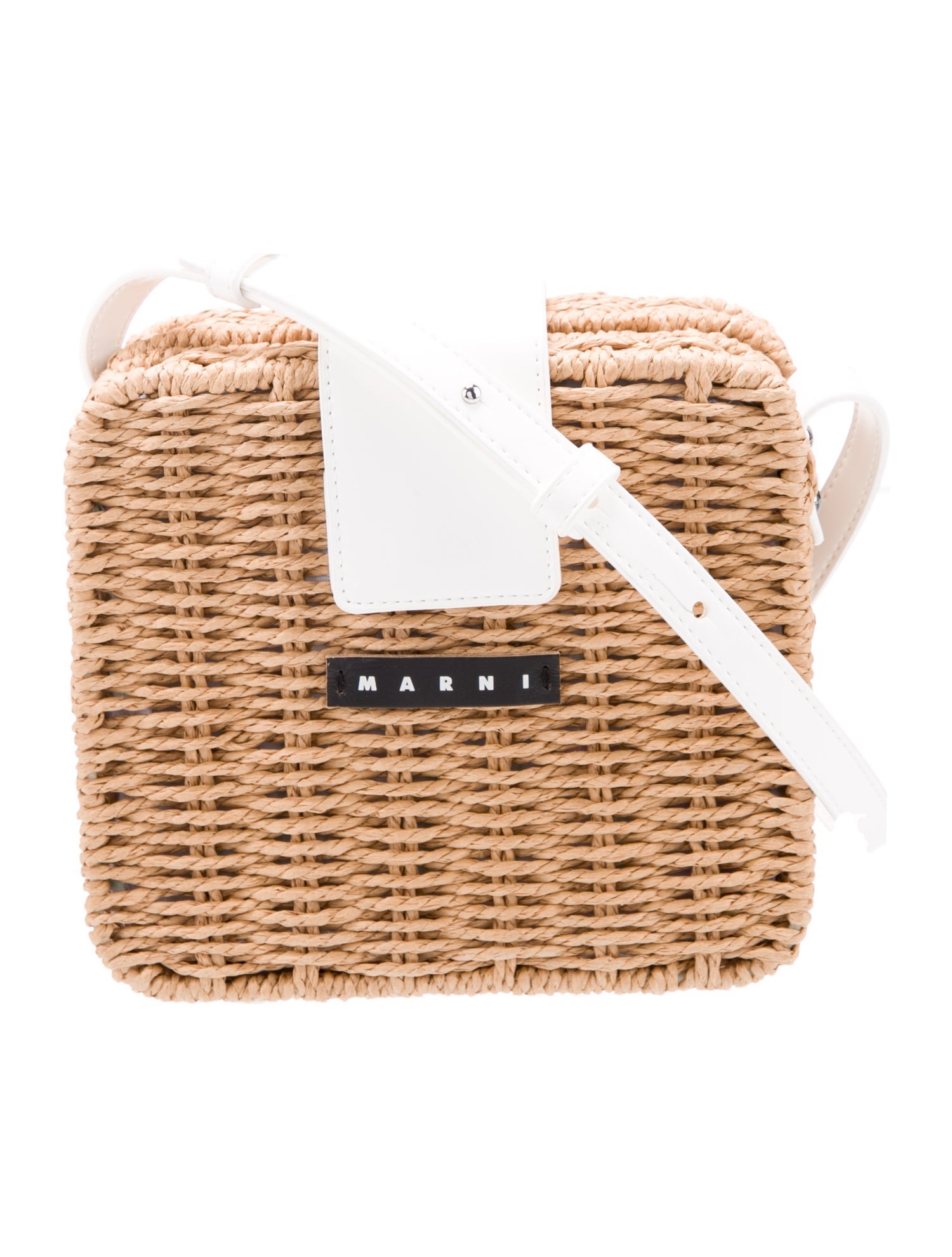 Marni Kids Beige & White Pic Nic Bag