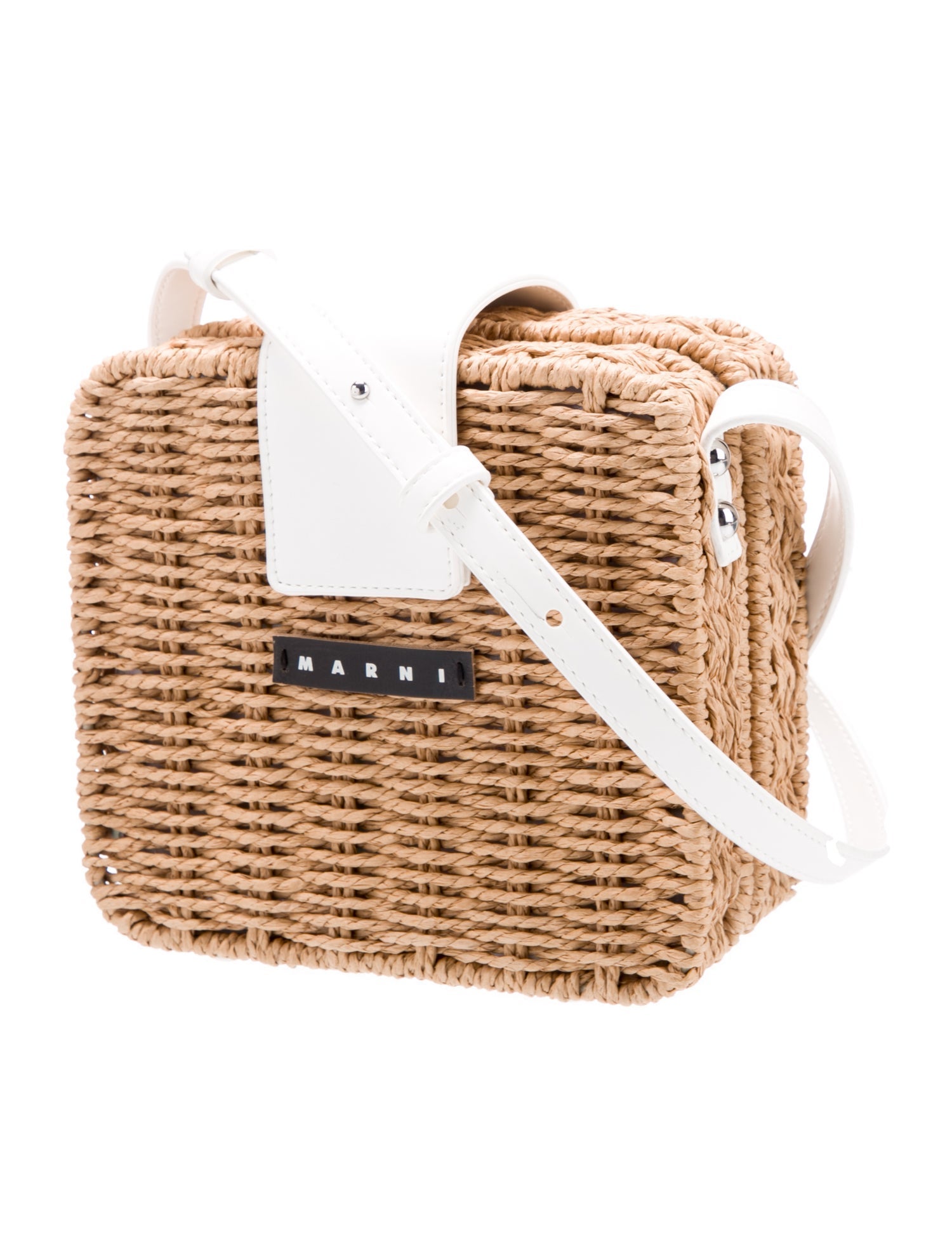 Marni Kids Beige & White Pic Nic Bag