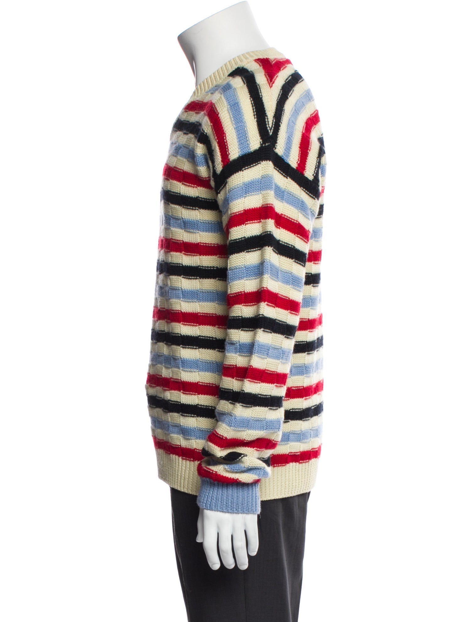Marni Virgin Wool Striped Pullover