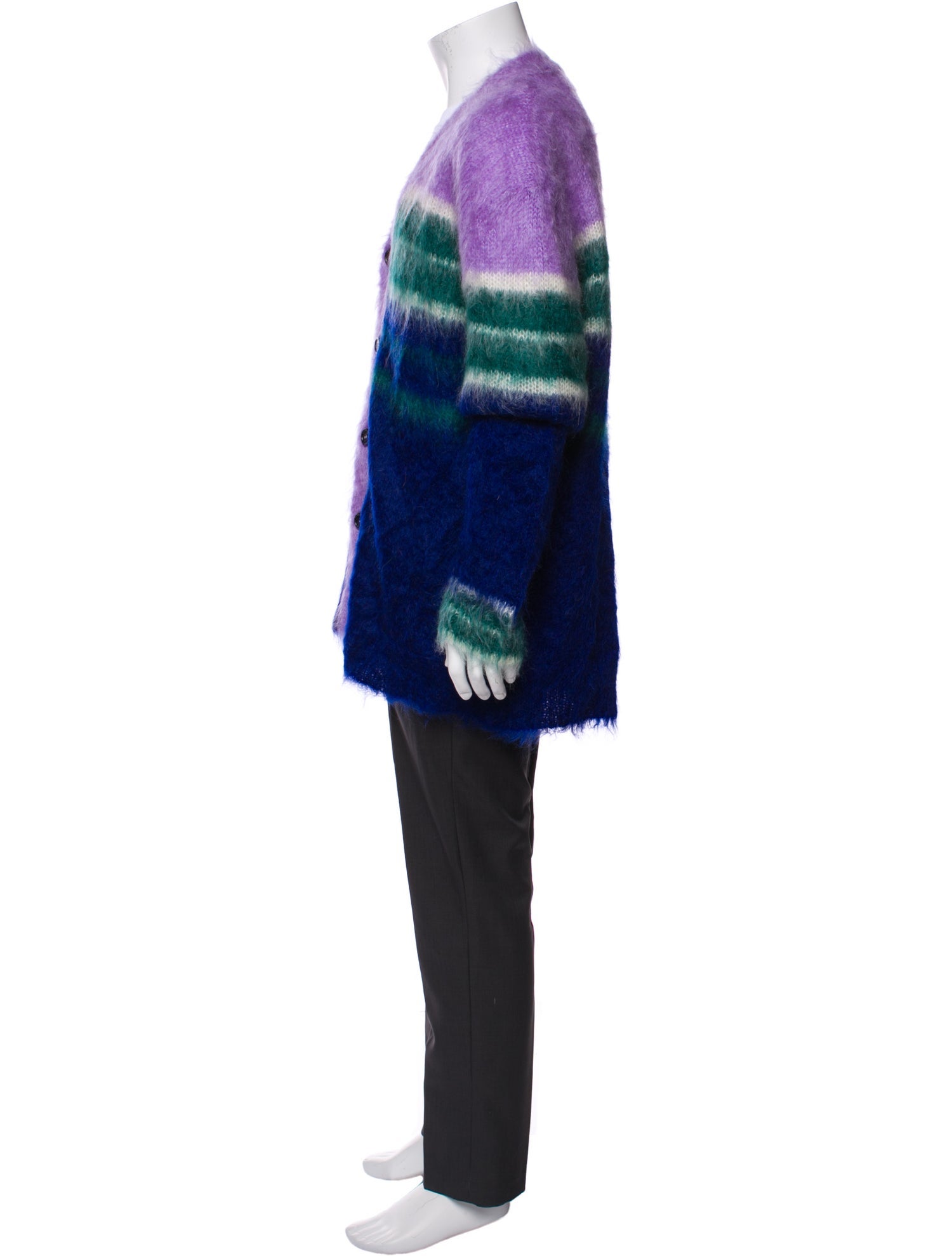 Marni Mohair V-Neck Cardigan