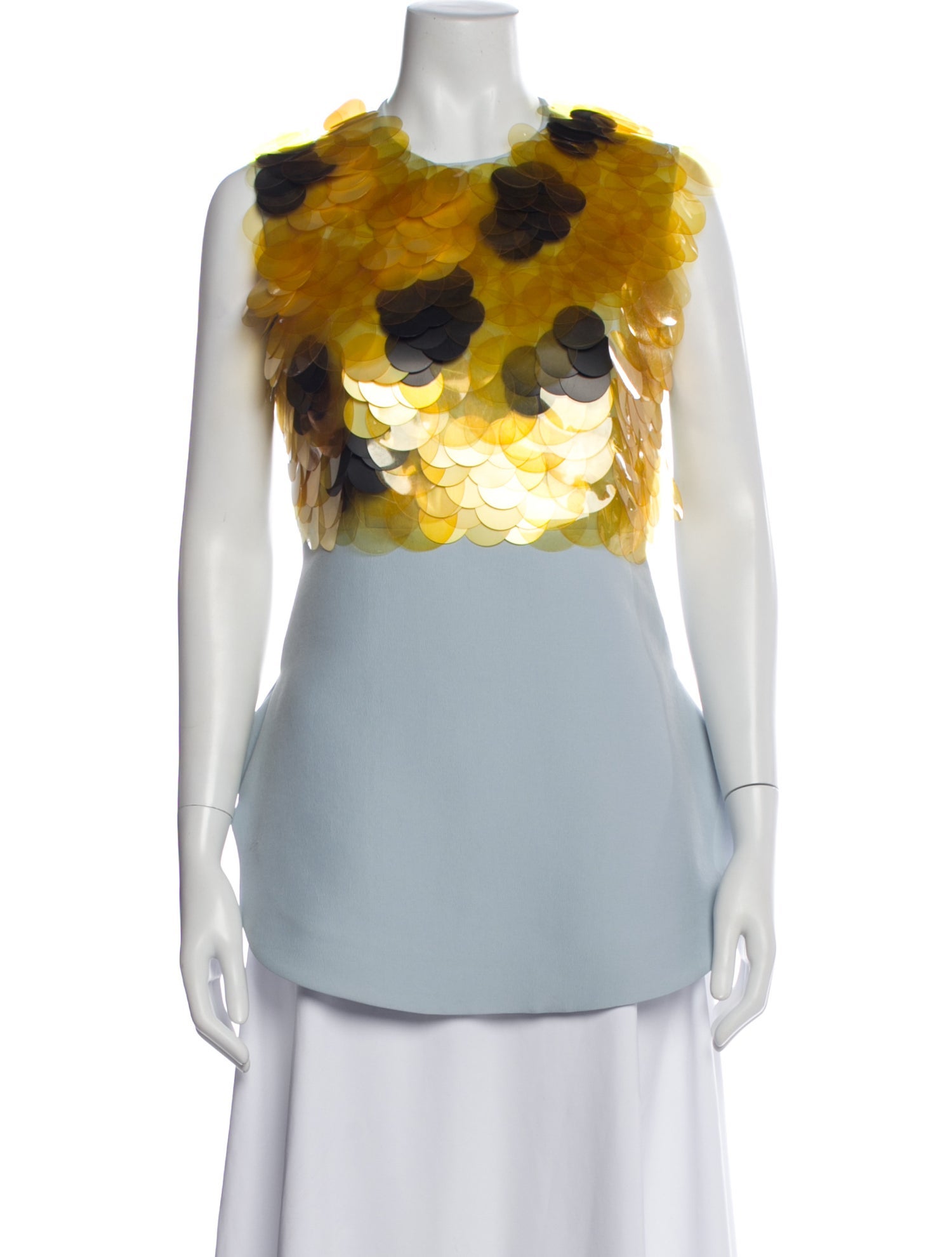 Marni Animal Print Crew Neck Top